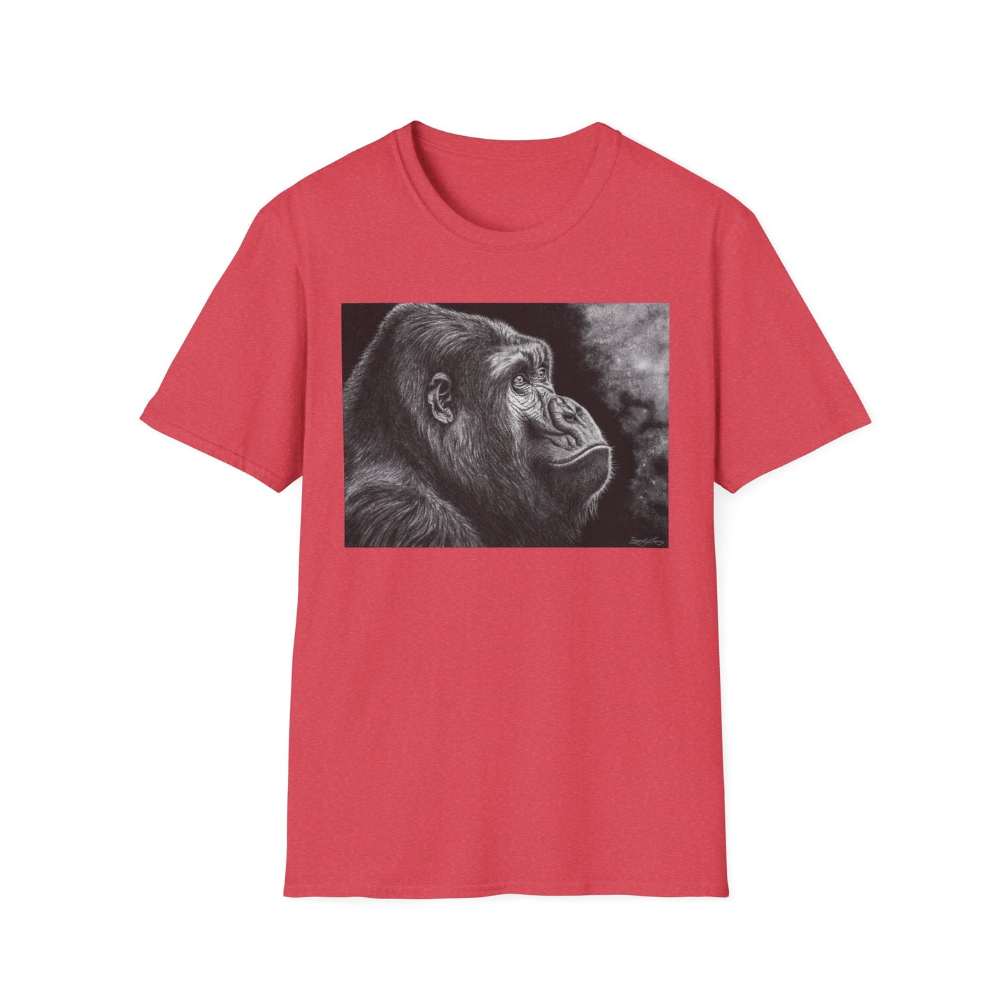 Gorilla Art T-Shirt, Unisex Tee