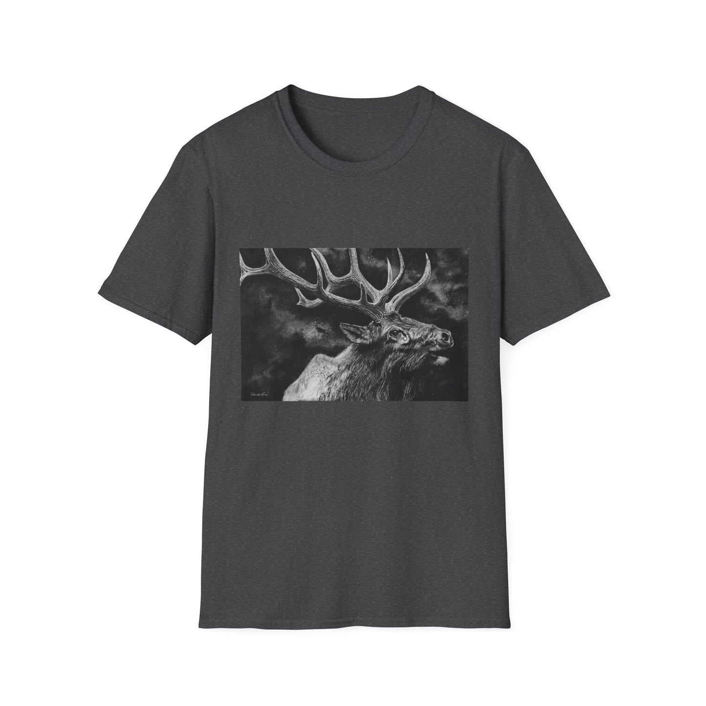 Gladiator, Elk Design Unisex Softstyle Tee