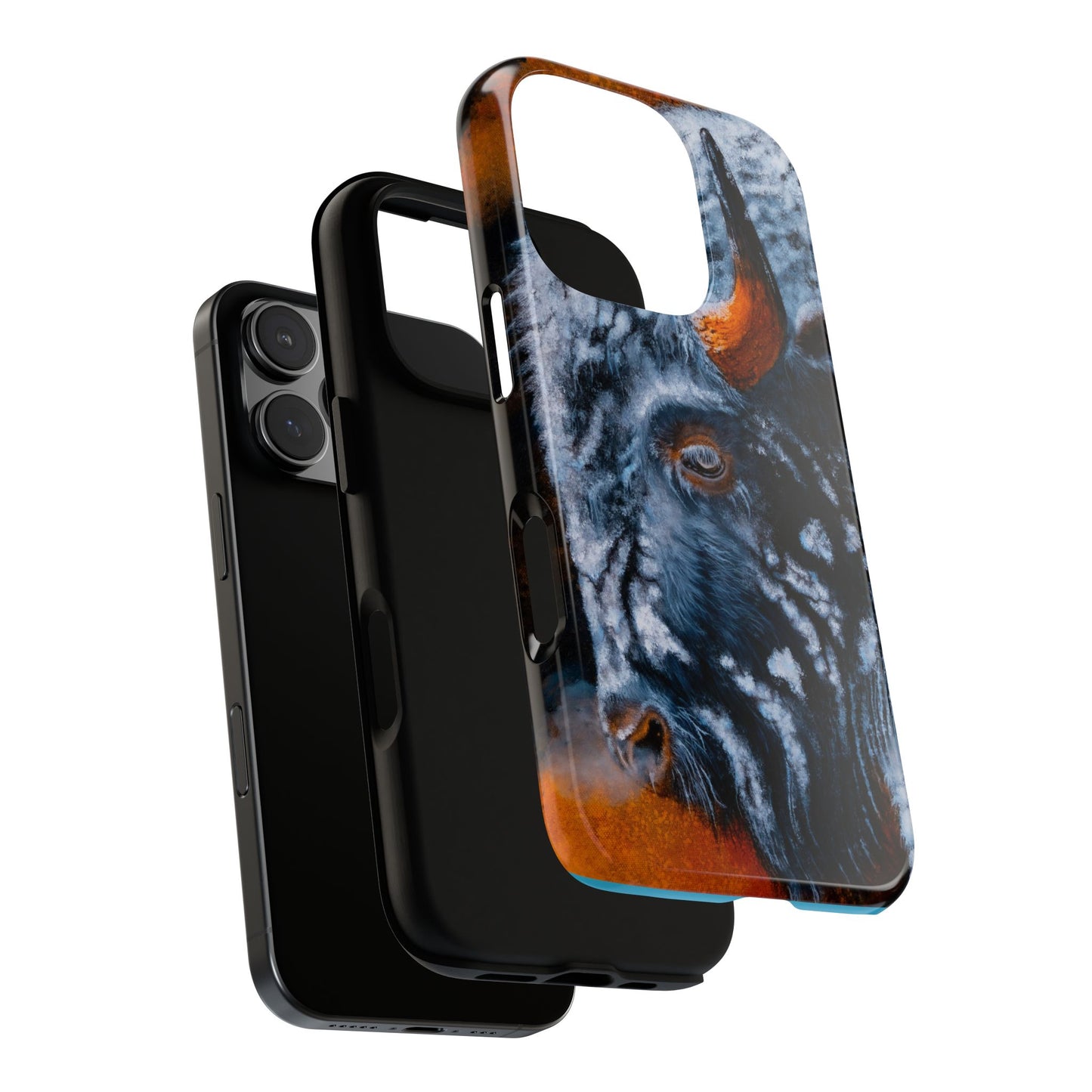 Storm Bison, Phone Case