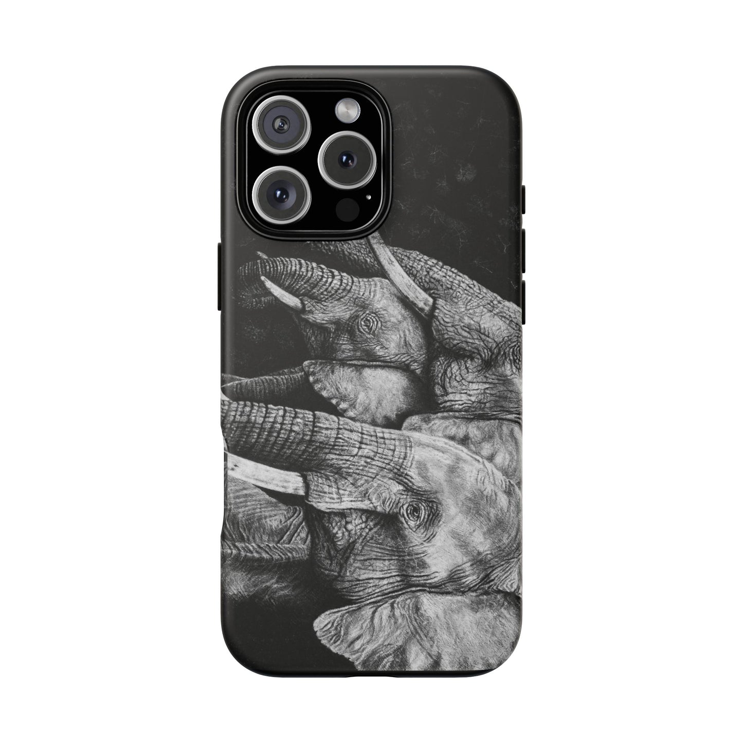 Brushland Bond. Elephant Art Tough Phone Case