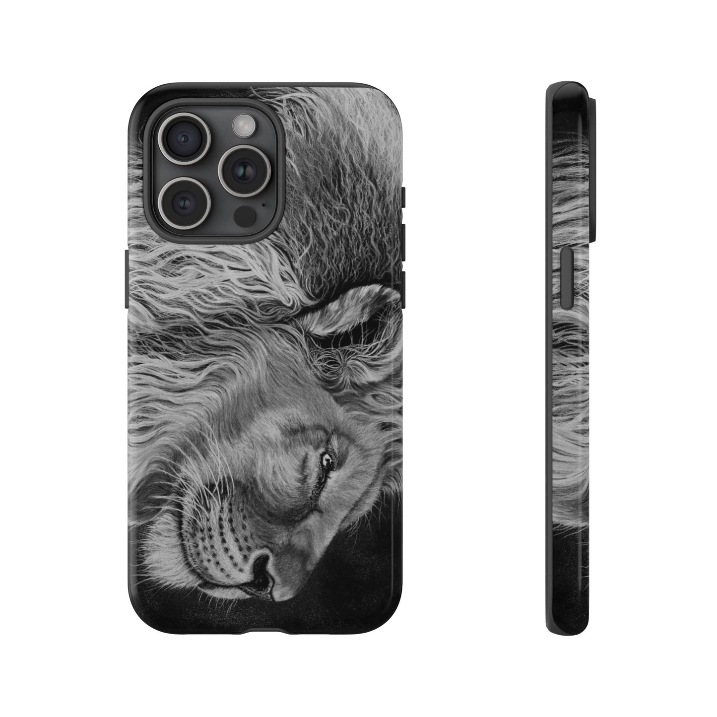 King of Cool, Lion Phone Case, Tough & Artistic Smartphone Case