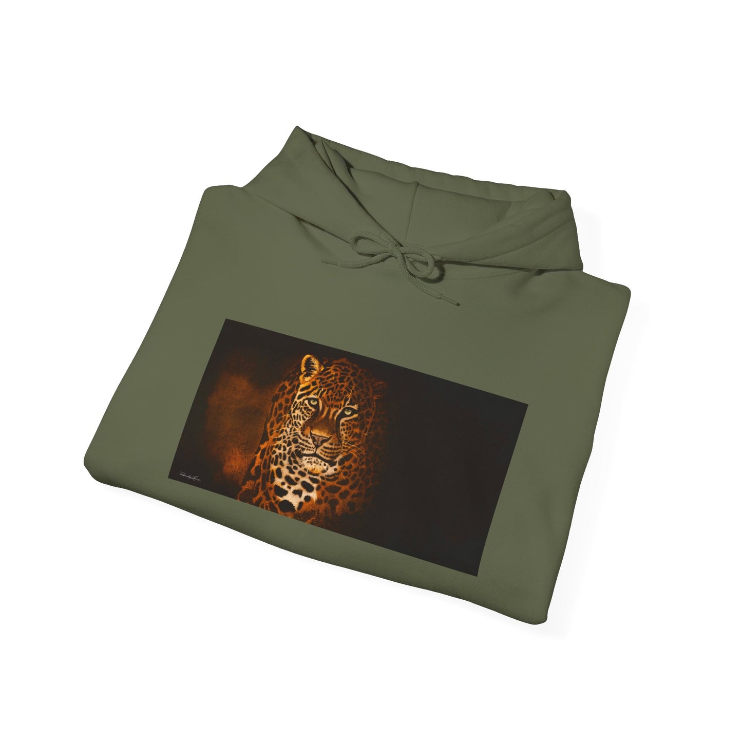 Shadow Hunter, Leopard Print Unisex Hoodie