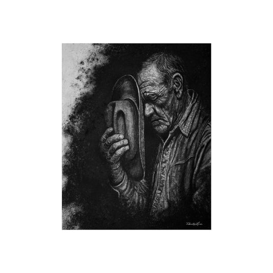 Cowboys Prayer. Fine Art Print