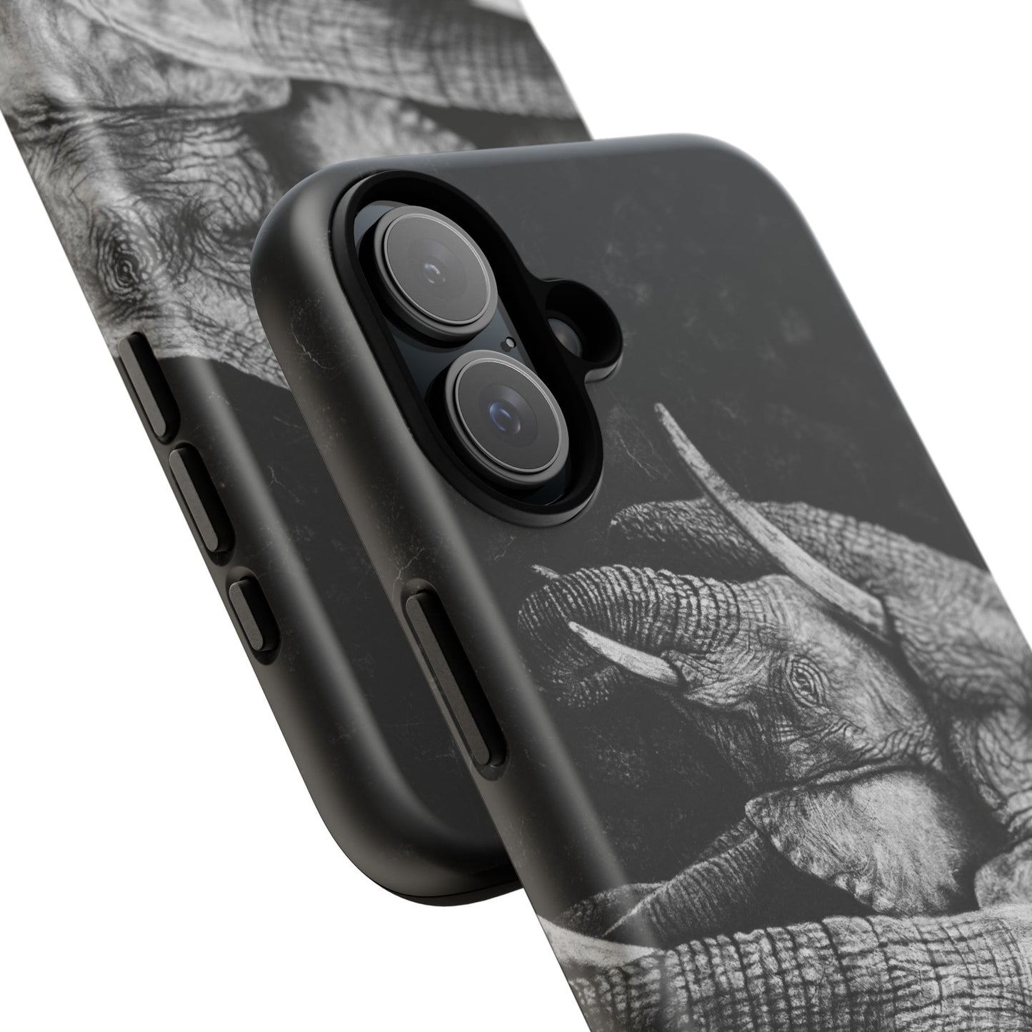 Brushland Bond. Elephant Art Tough Phone Case