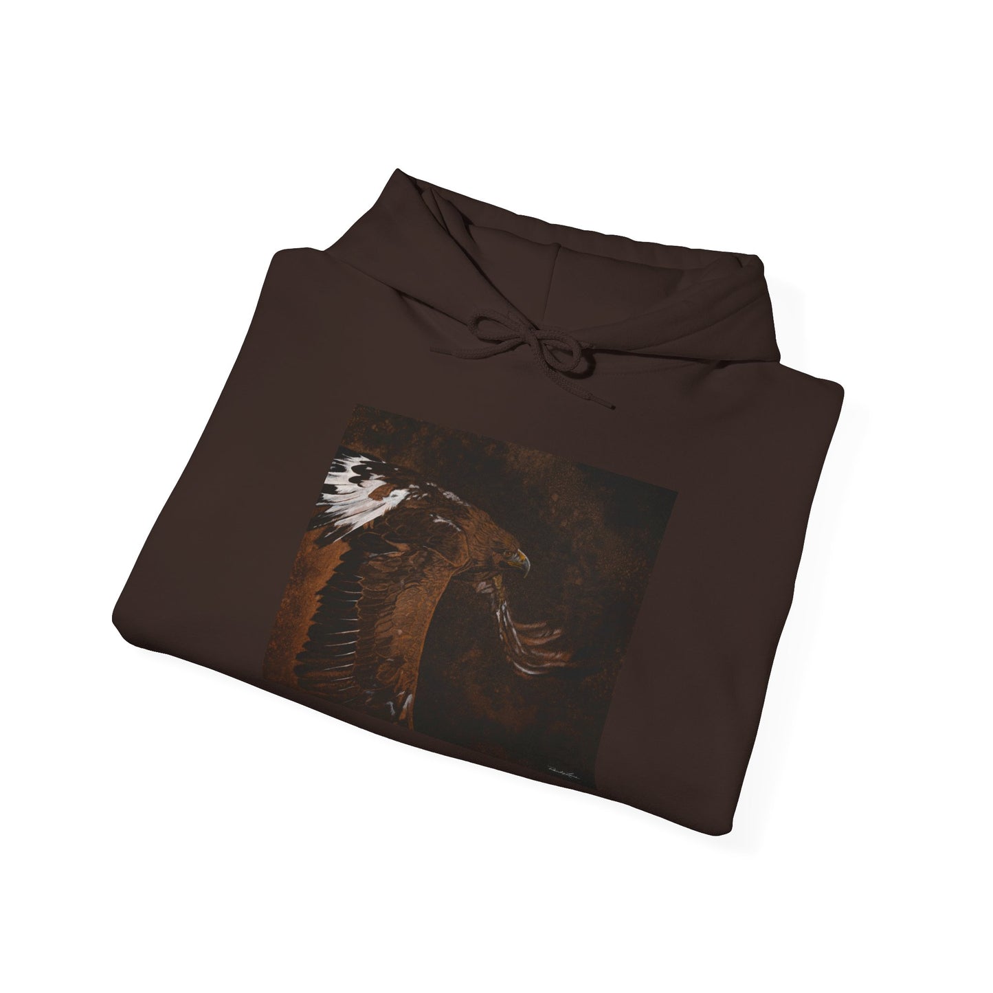 Golden Flight, Golden Eagle Graphic Hoodie Unisex Sweatshirt