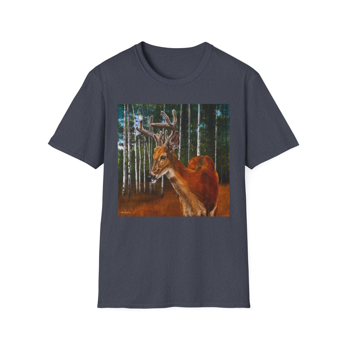 Velvet Crush, Deer Unisex Softstyle T-Shirt