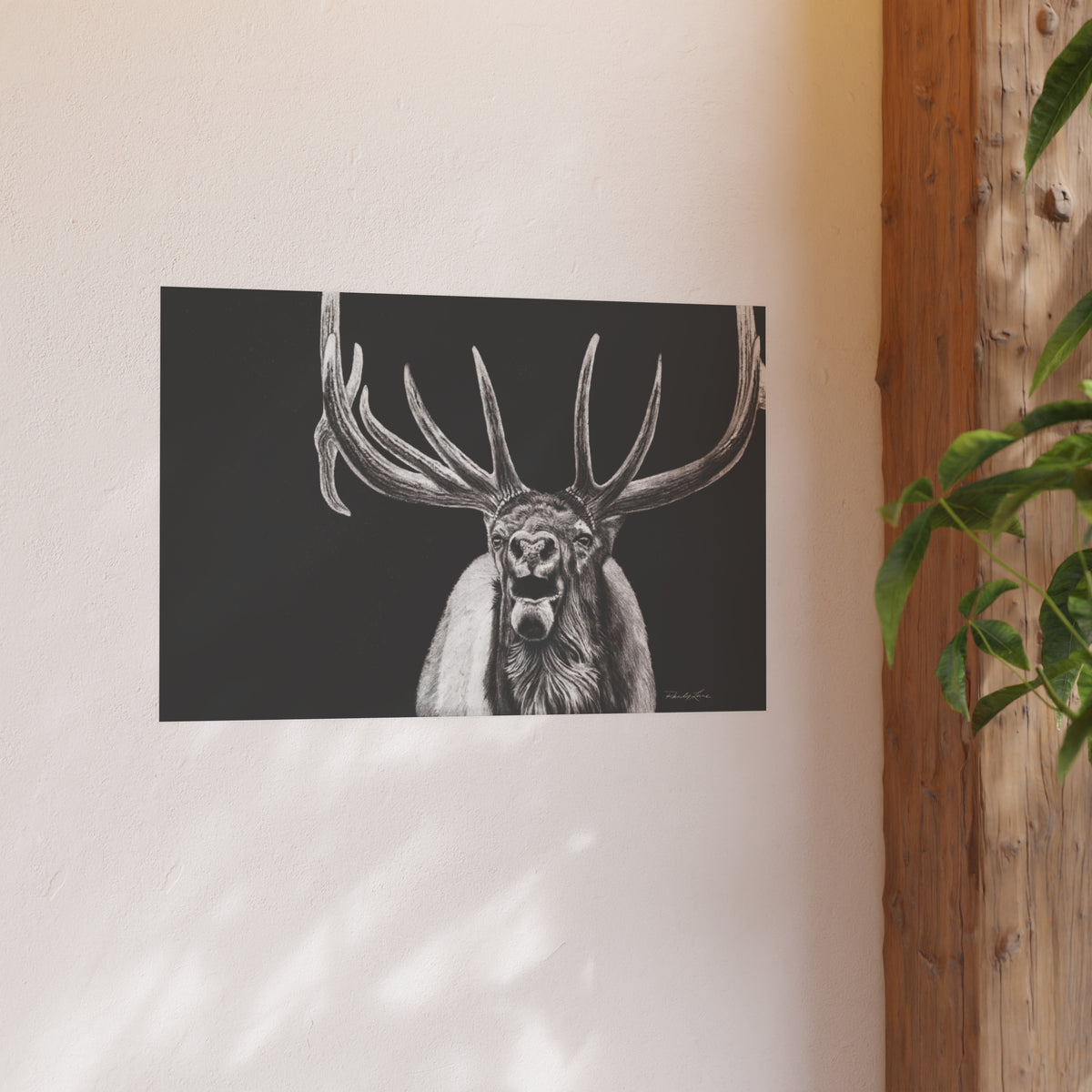 Heavy is the Crown, Bull Elk Fine Art Print (Satin or Archival Matte)