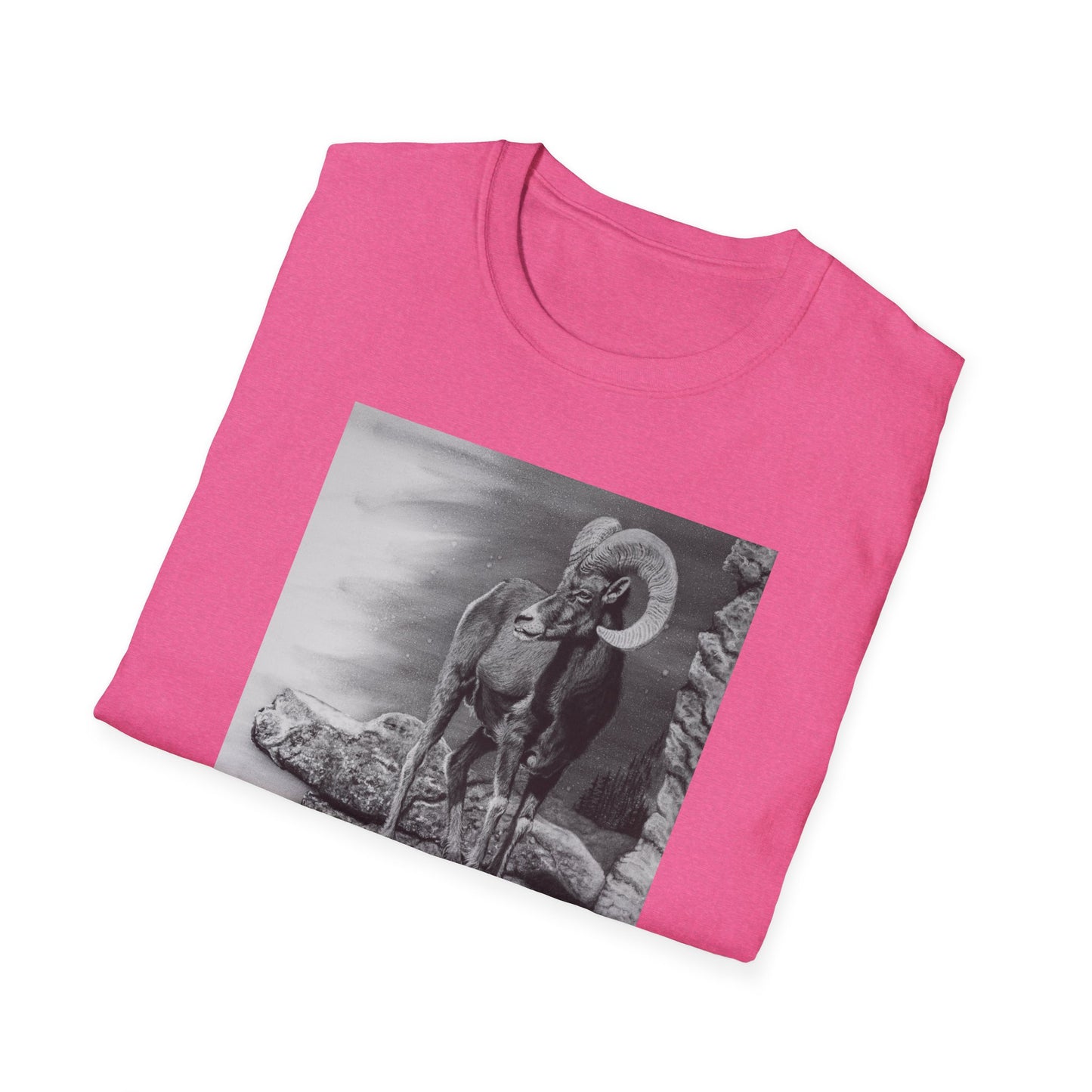 Legendary, Bighorn Sheep Unisex Softstyle Tee