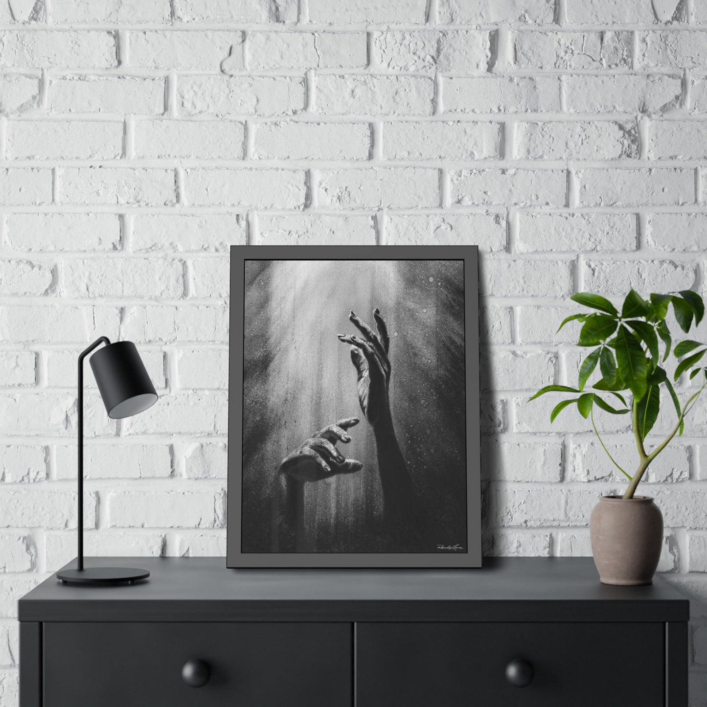 Divine Dance. Framed Fine Art Print