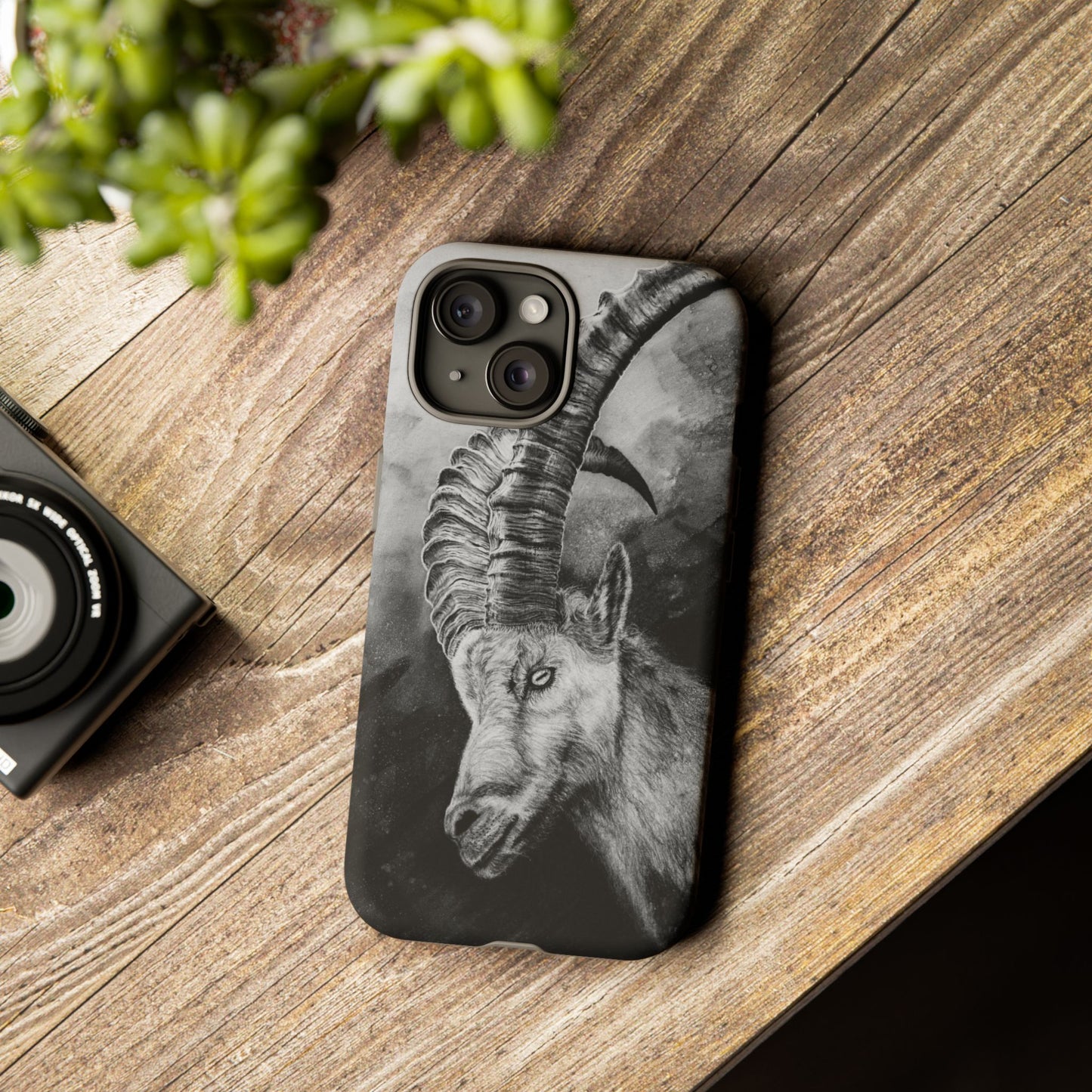 Apex, Alpine Mountain Goat, Tough Phone Case