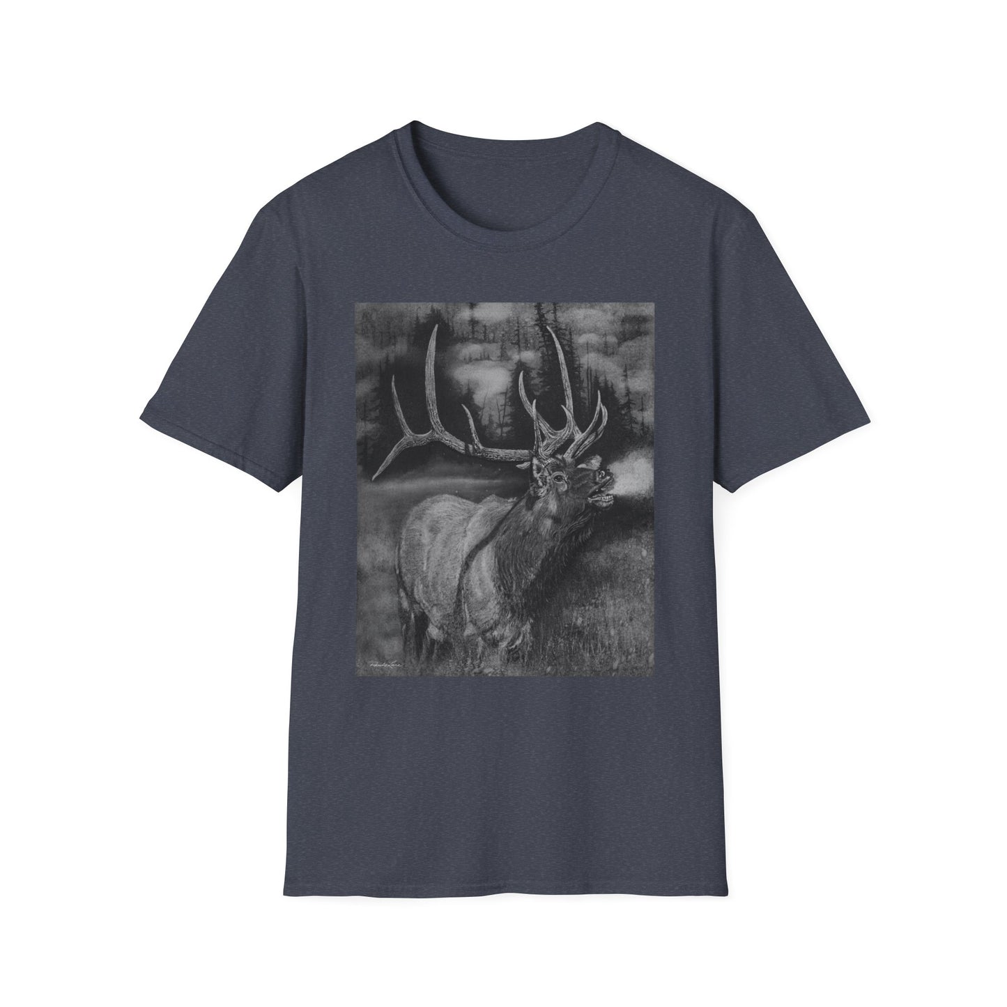 Mountain Music, Elk Unisex Soft T-Shirt