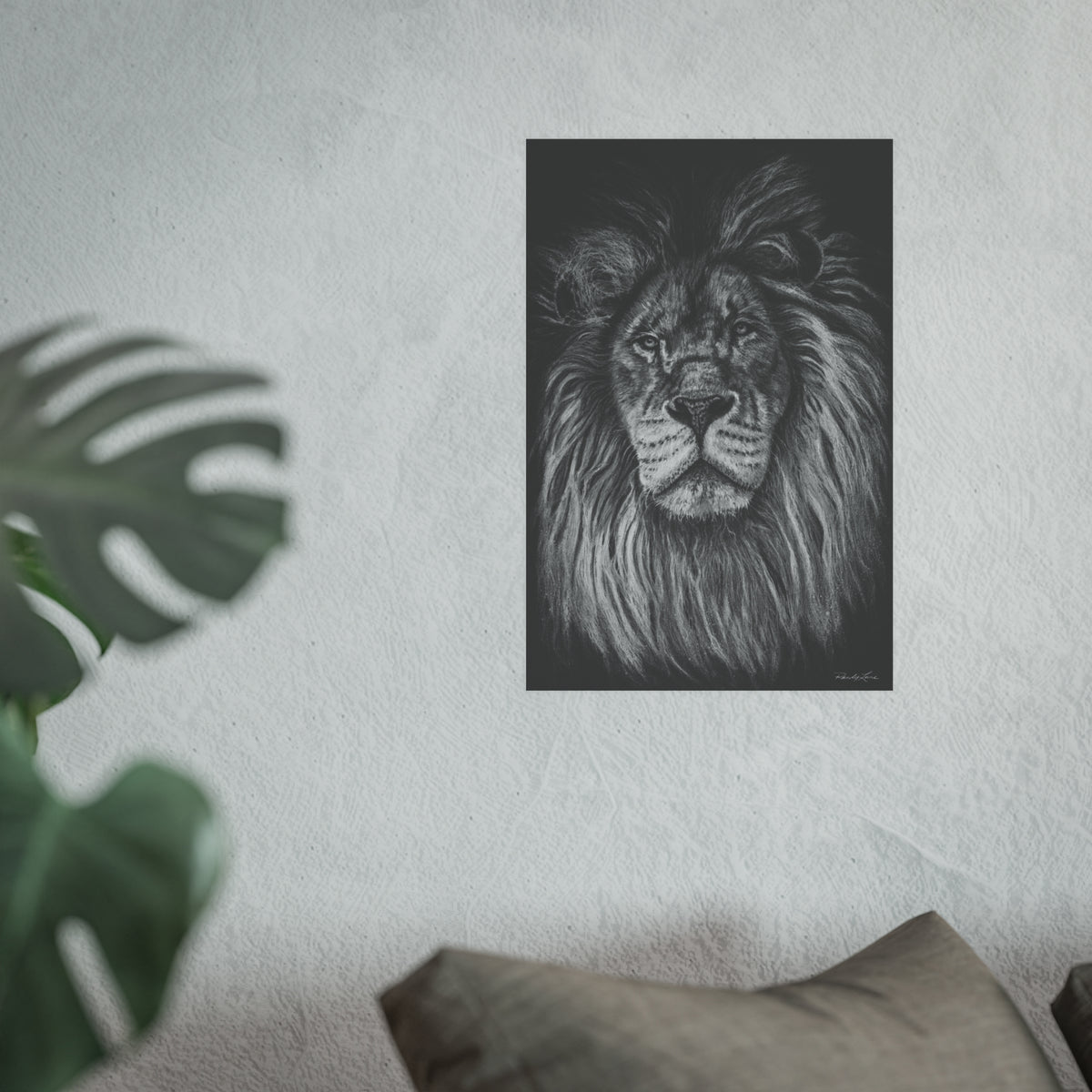 The Mane Event, Lion Fine Art Print (Satin/Matte)