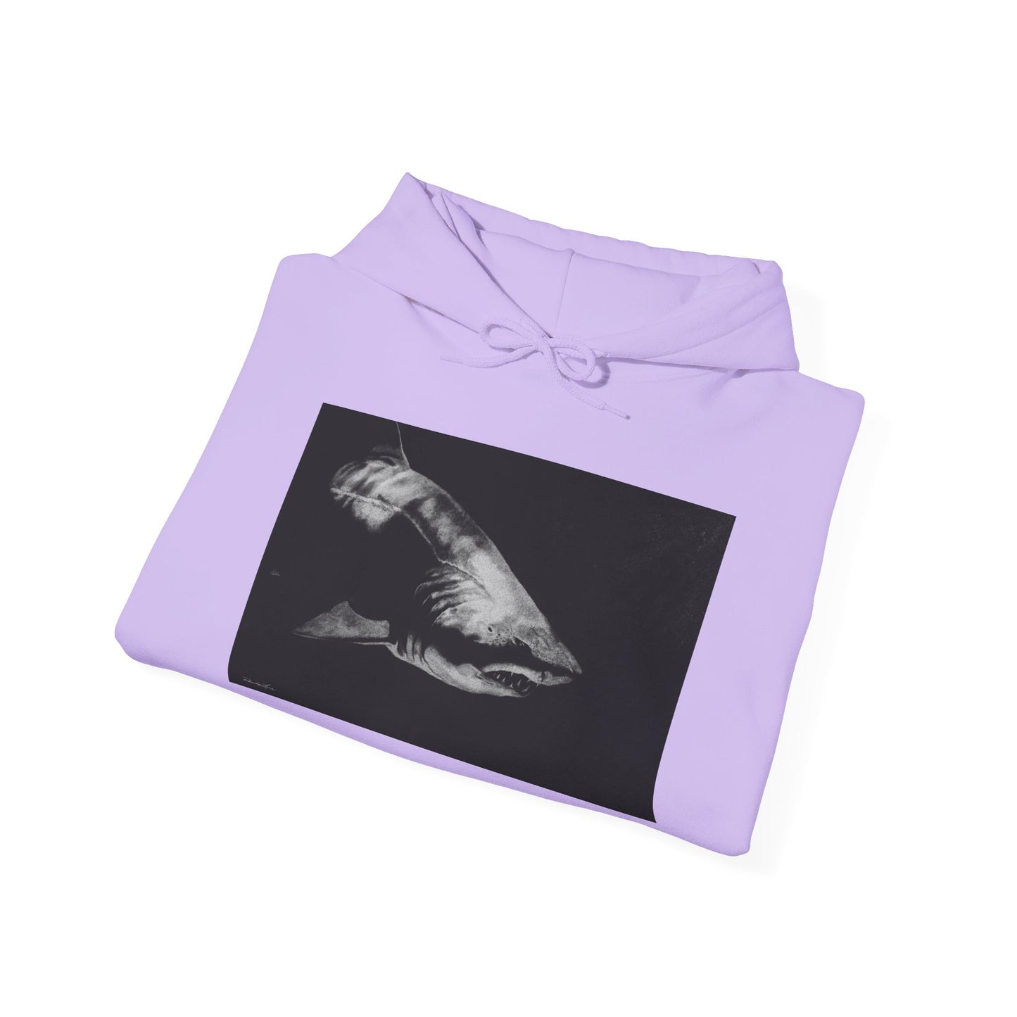 Below, Shark theme Unisex Hoodie