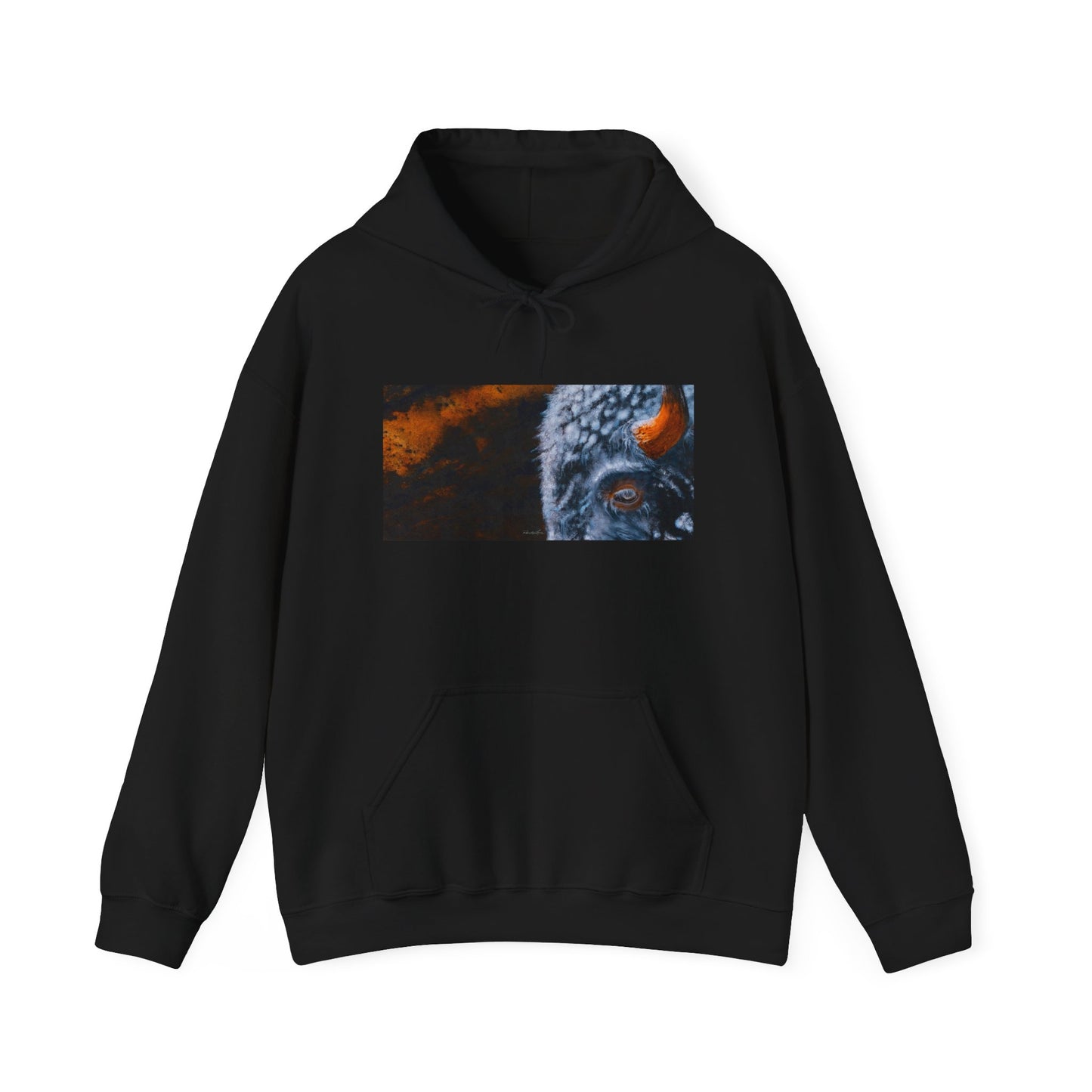 Storm Bison, Unisex Hoodie