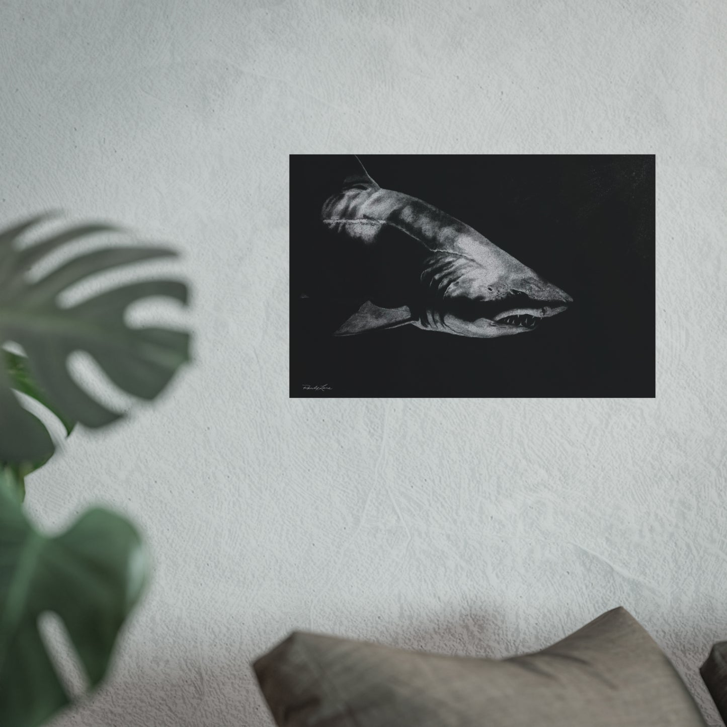 Below, Shark Fine Art Print