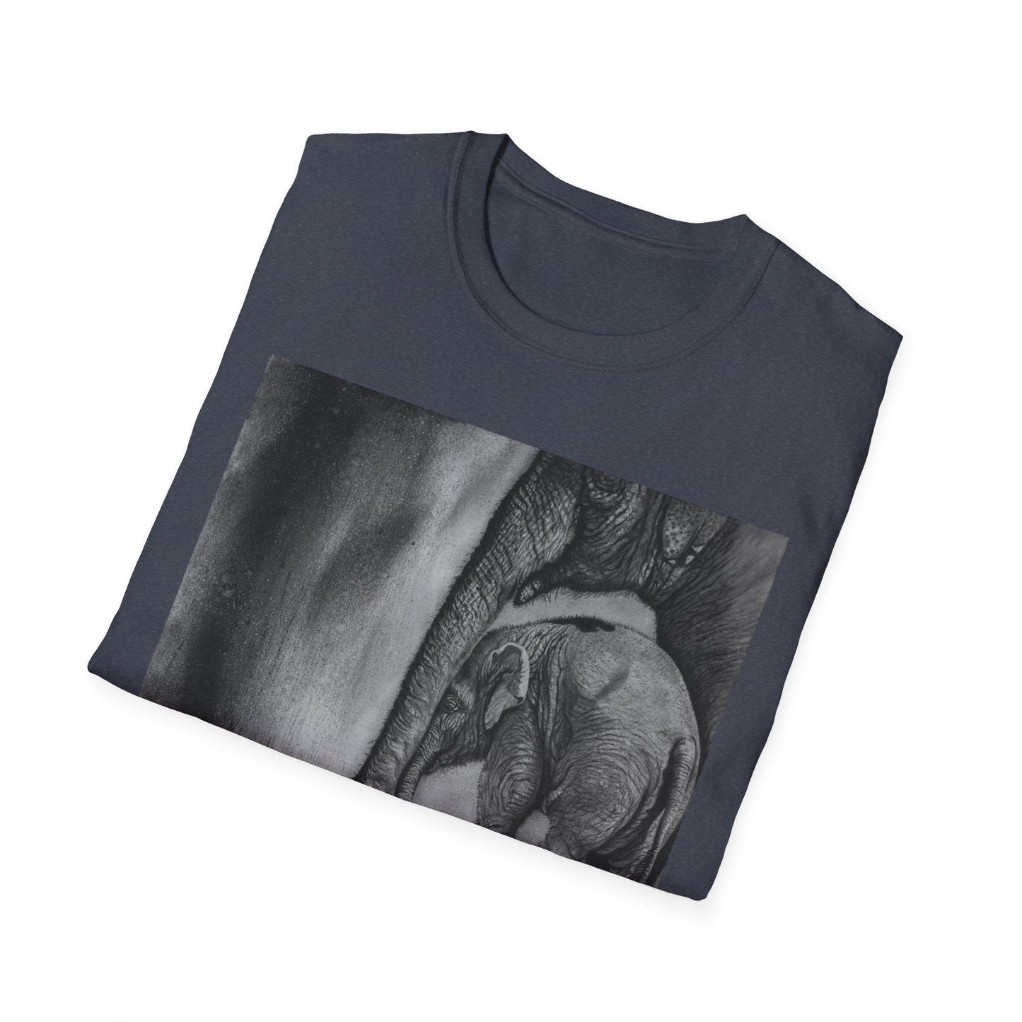 Trunks of Love, Elephant Unisex Softstyle T-Shirt