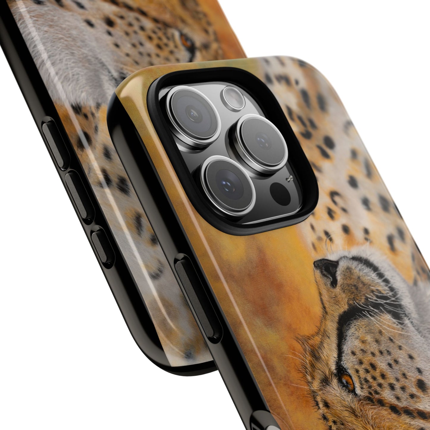Cheetah Chill, Cheetah Phone Case, Tough Cases