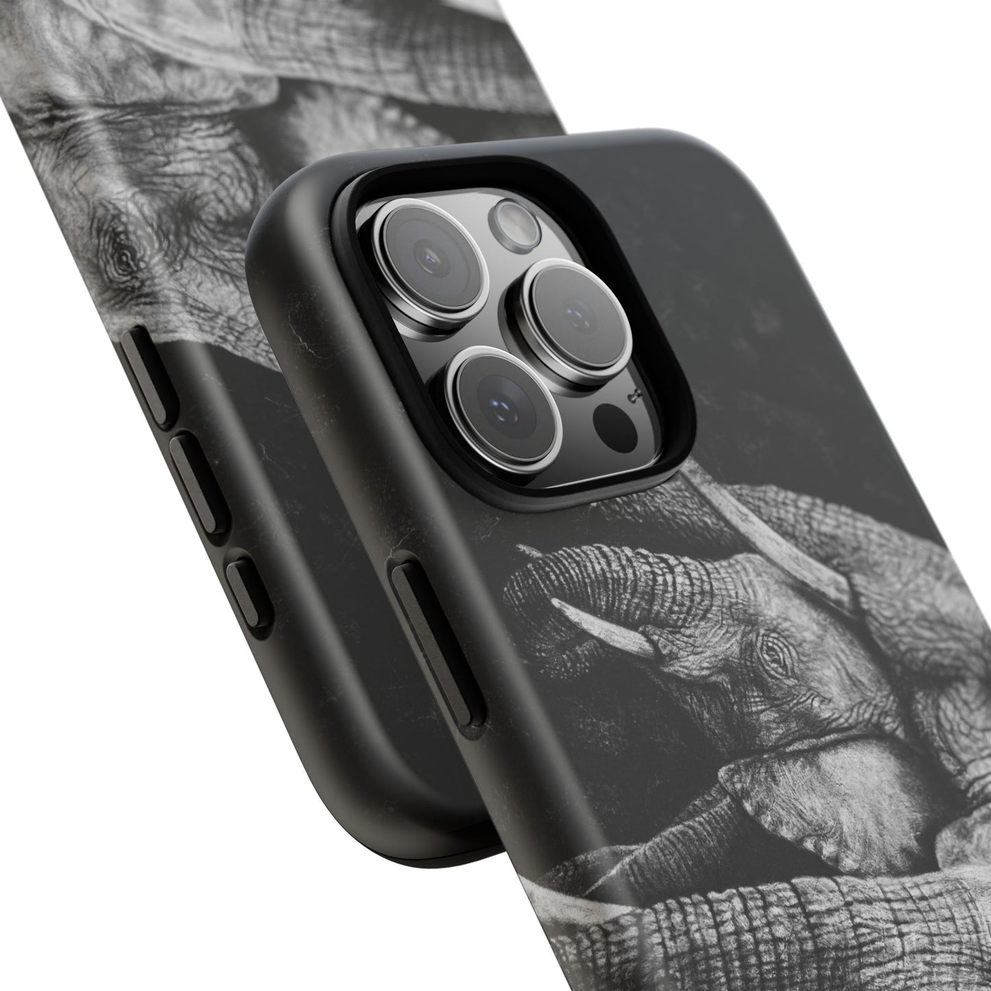Brushland Bond. Elephant Art Tough Phone Case
