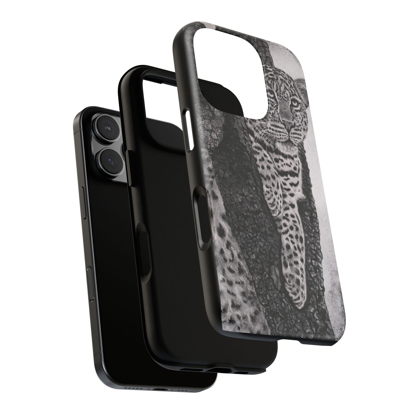 Tree Hugger, Leopard Phone Case