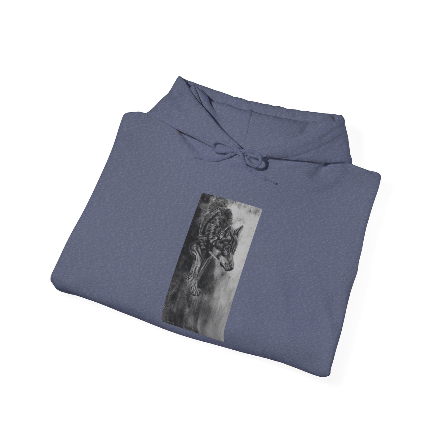 Grace in the Grassland, Giraffe Unisex Heavy Blend Hooded Sweatshirt