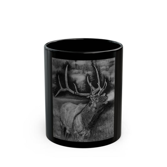 Mountain Music, Elk Black Mug