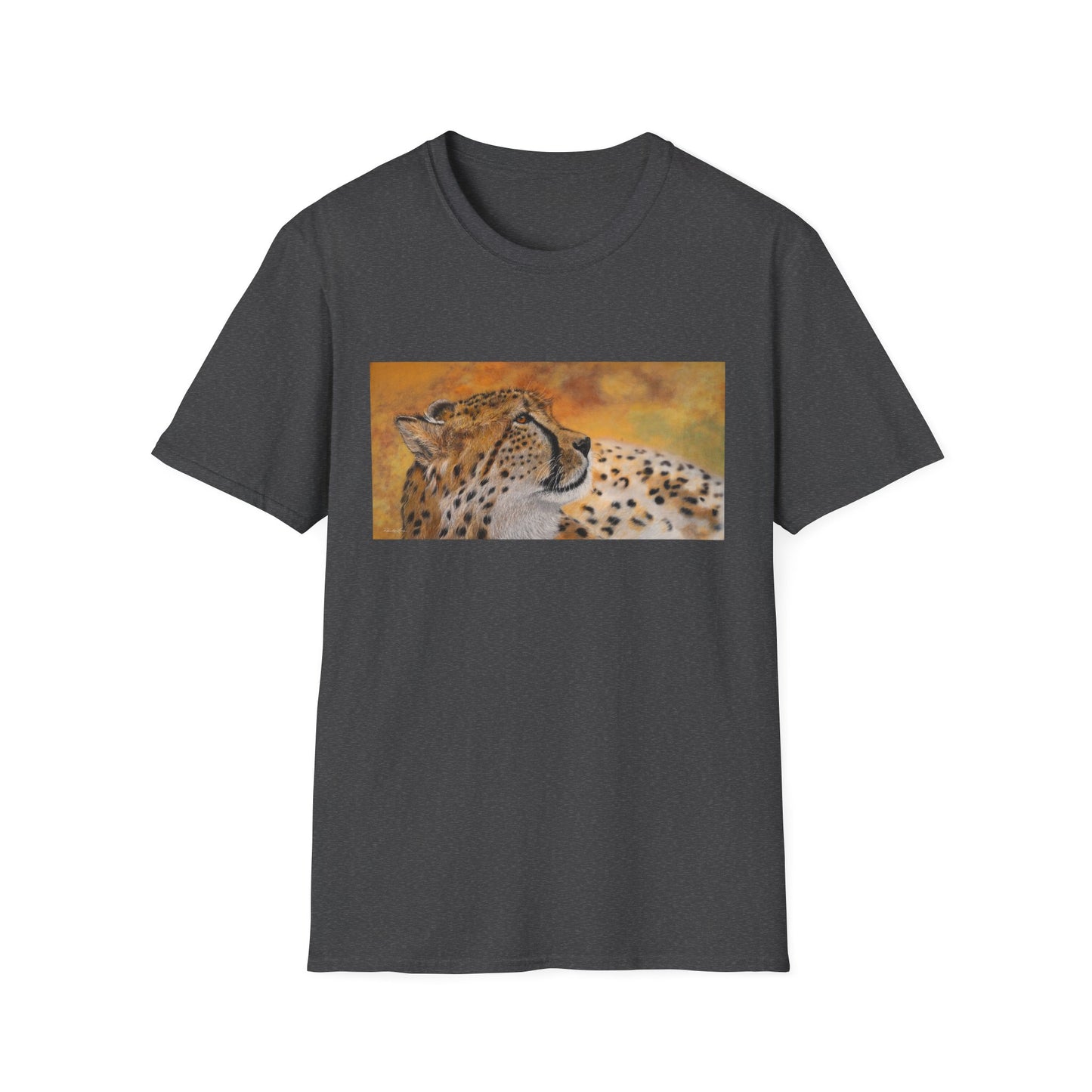 Cheetah Chill, Cheetah Unisex soft T-Shirt