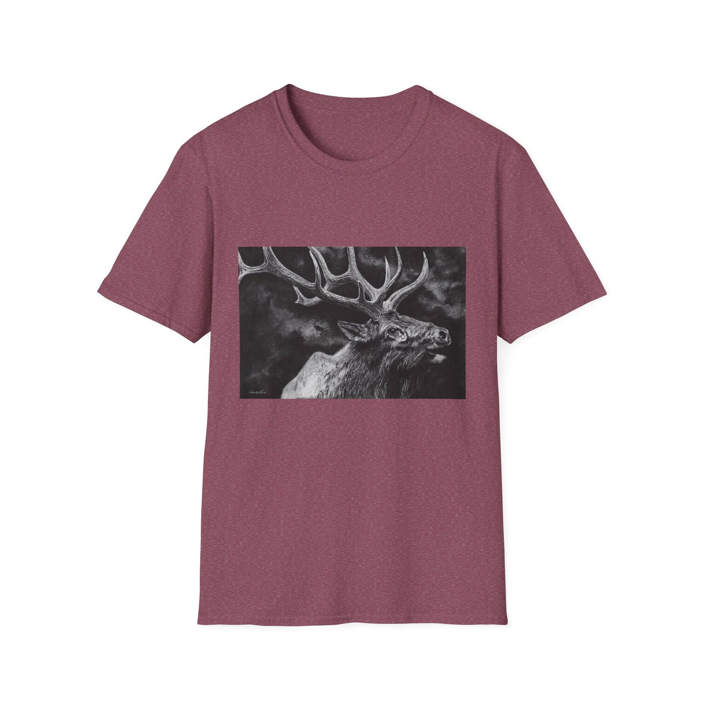 Gladiator, Elk Design Unisex Softstyle Tee