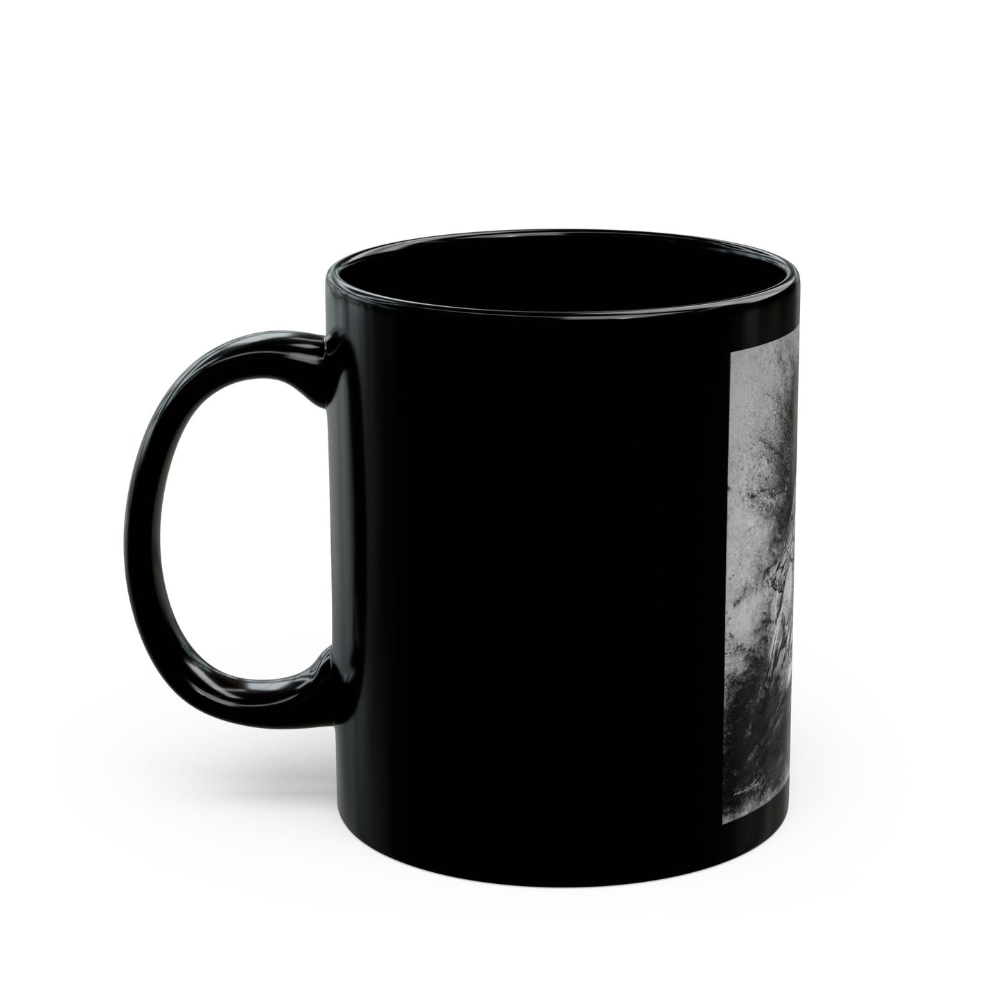 Sophie's Run. Rodeo Barrel Racer Black Mug