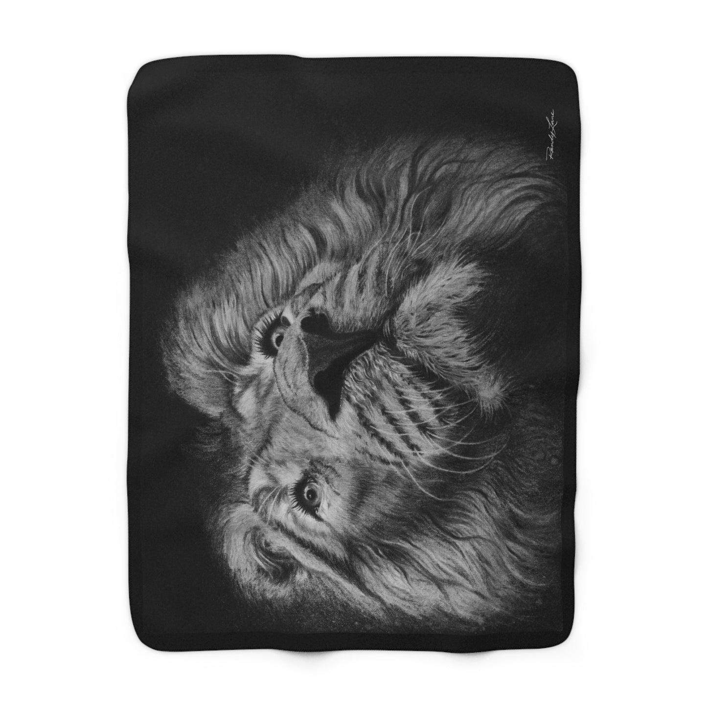 Renown, Lion Sherpa Fleece Blanket