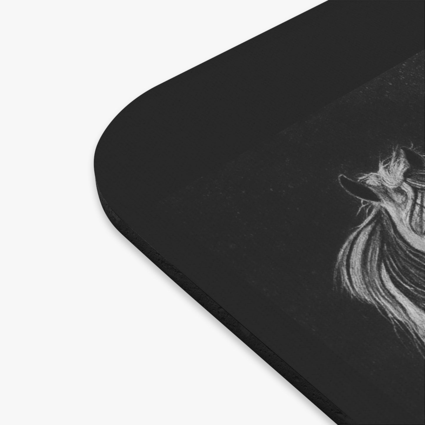 Midnight Run. Horse Print Mouse Pad