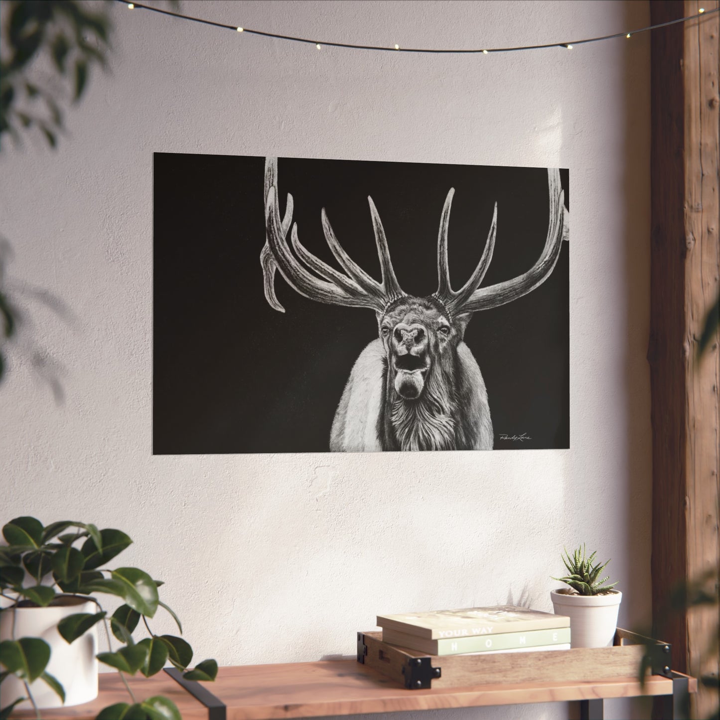 Heavy is the Crown, Fine Art Elk Print