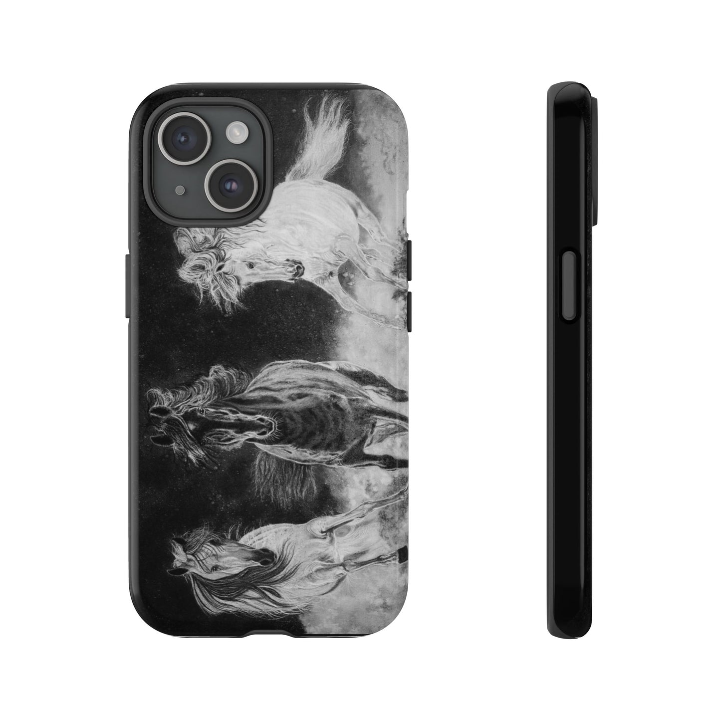 Midnight Run. Horse Phone Case
