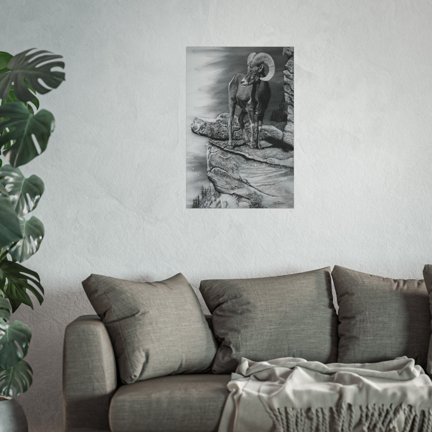 Legendary, Bighorn Sheep Fine Art Print