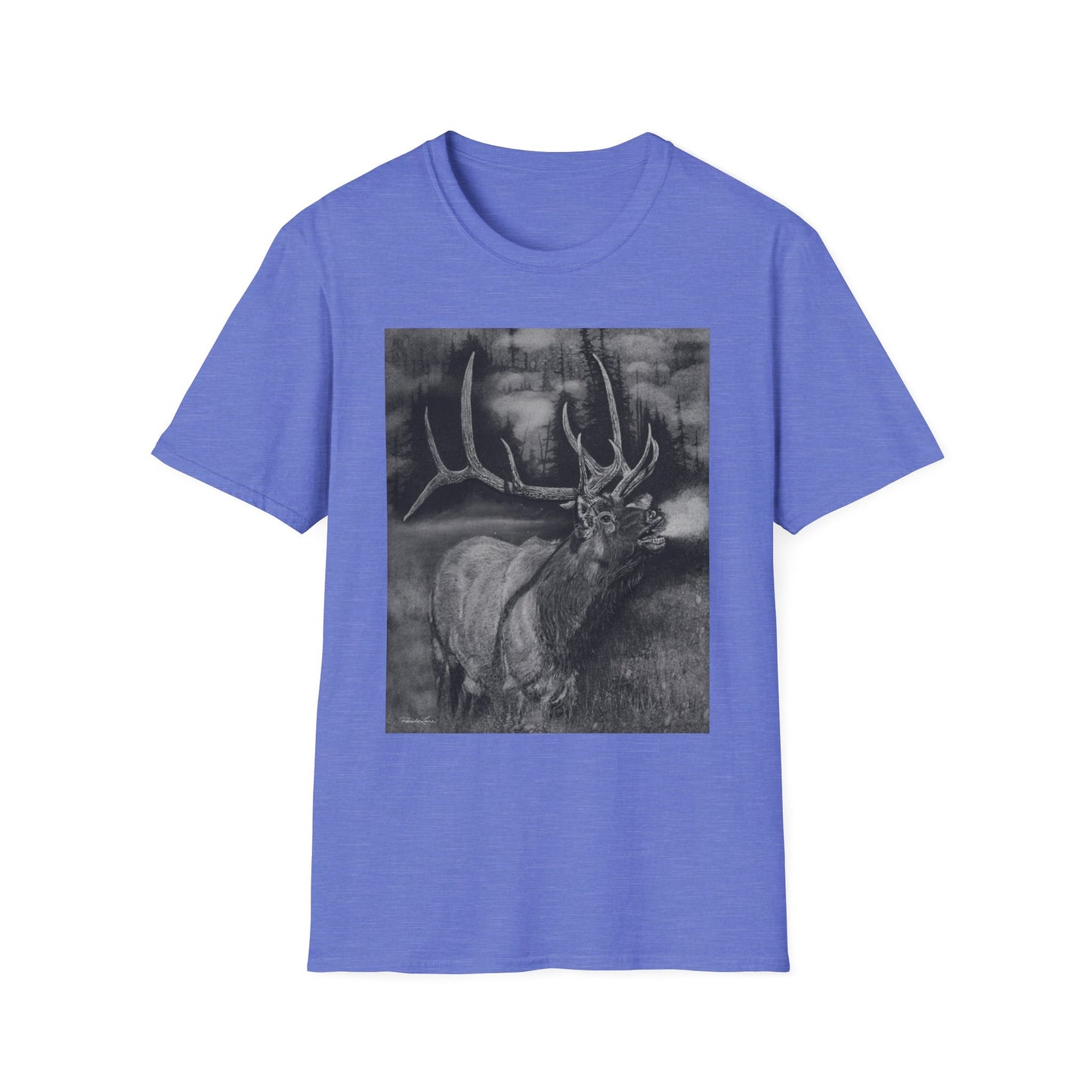 Mountain Music, Elk Unisex Soft T-Shirt