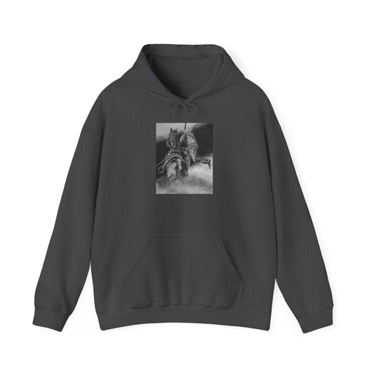 The Dismount. Steer Roper Unisex Hooded Sweatshirt