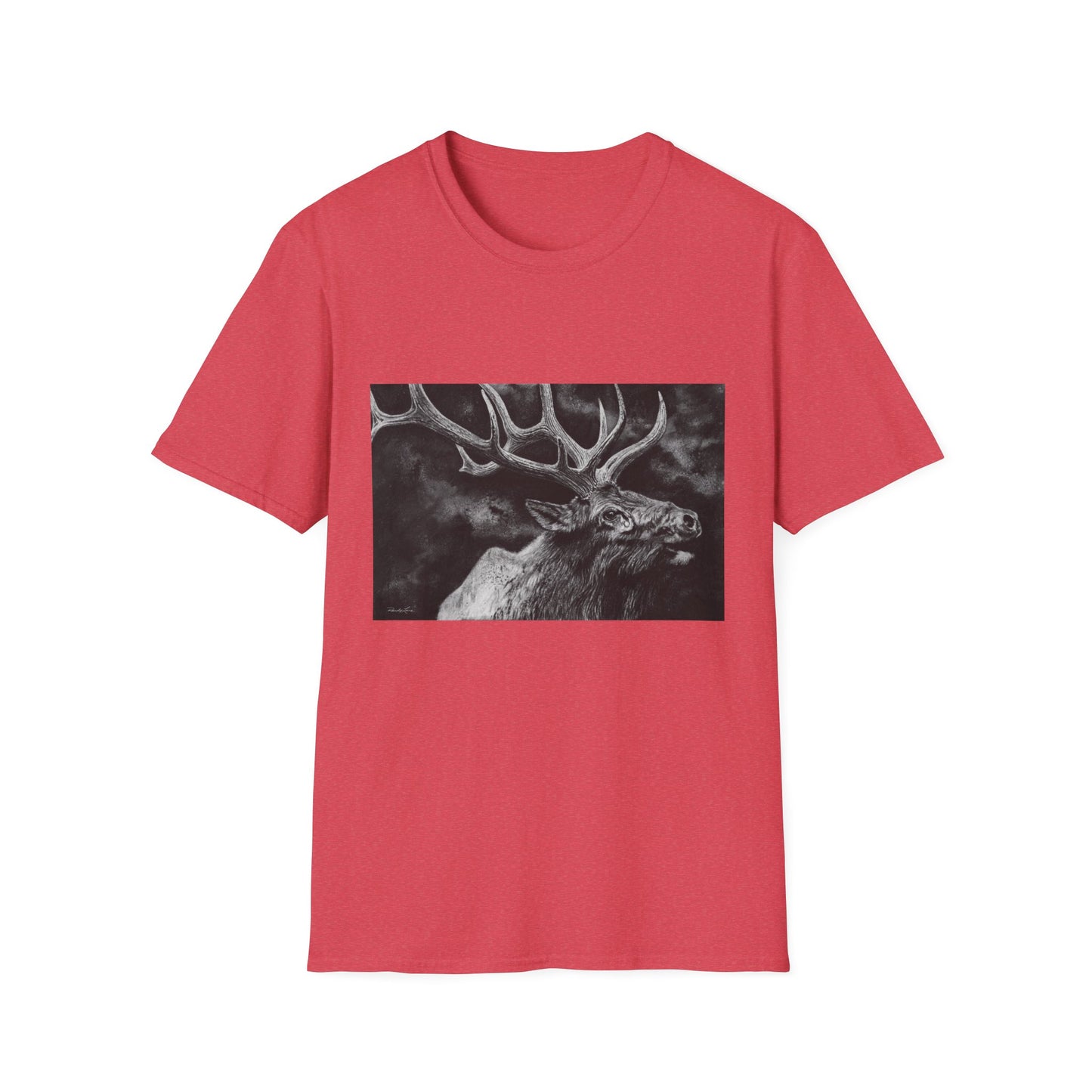 Gladiator, Elk Design Unisex Softstyle Tee