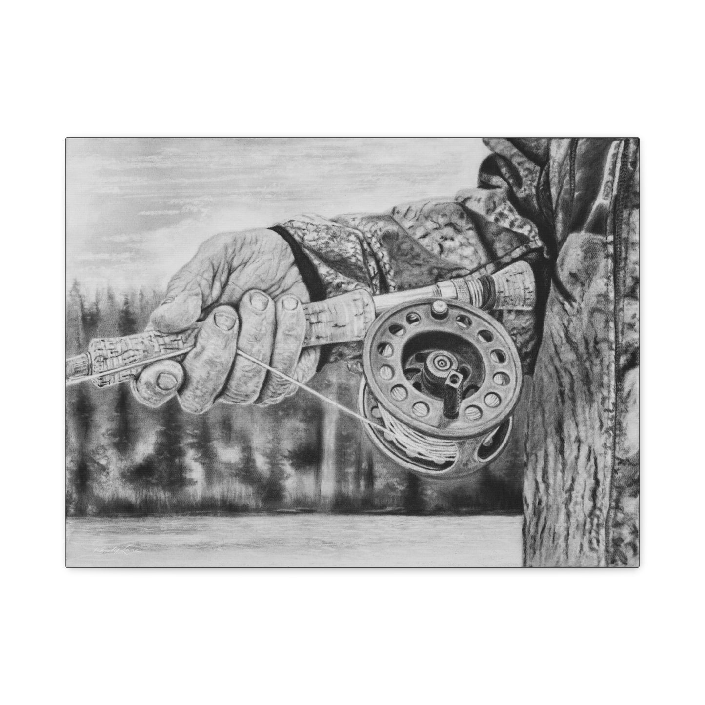 Therapy, Fishing Canvas Wall Art