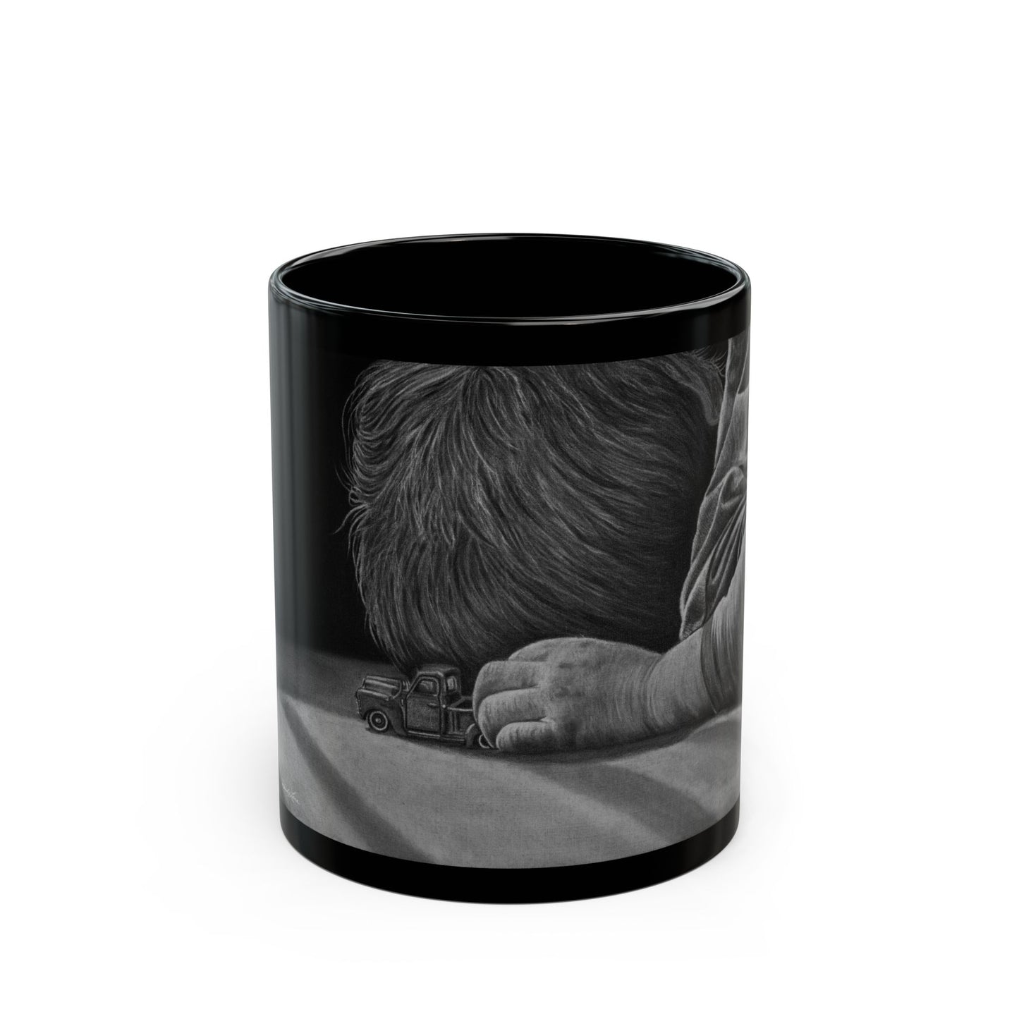 The Gift,  Black Mug