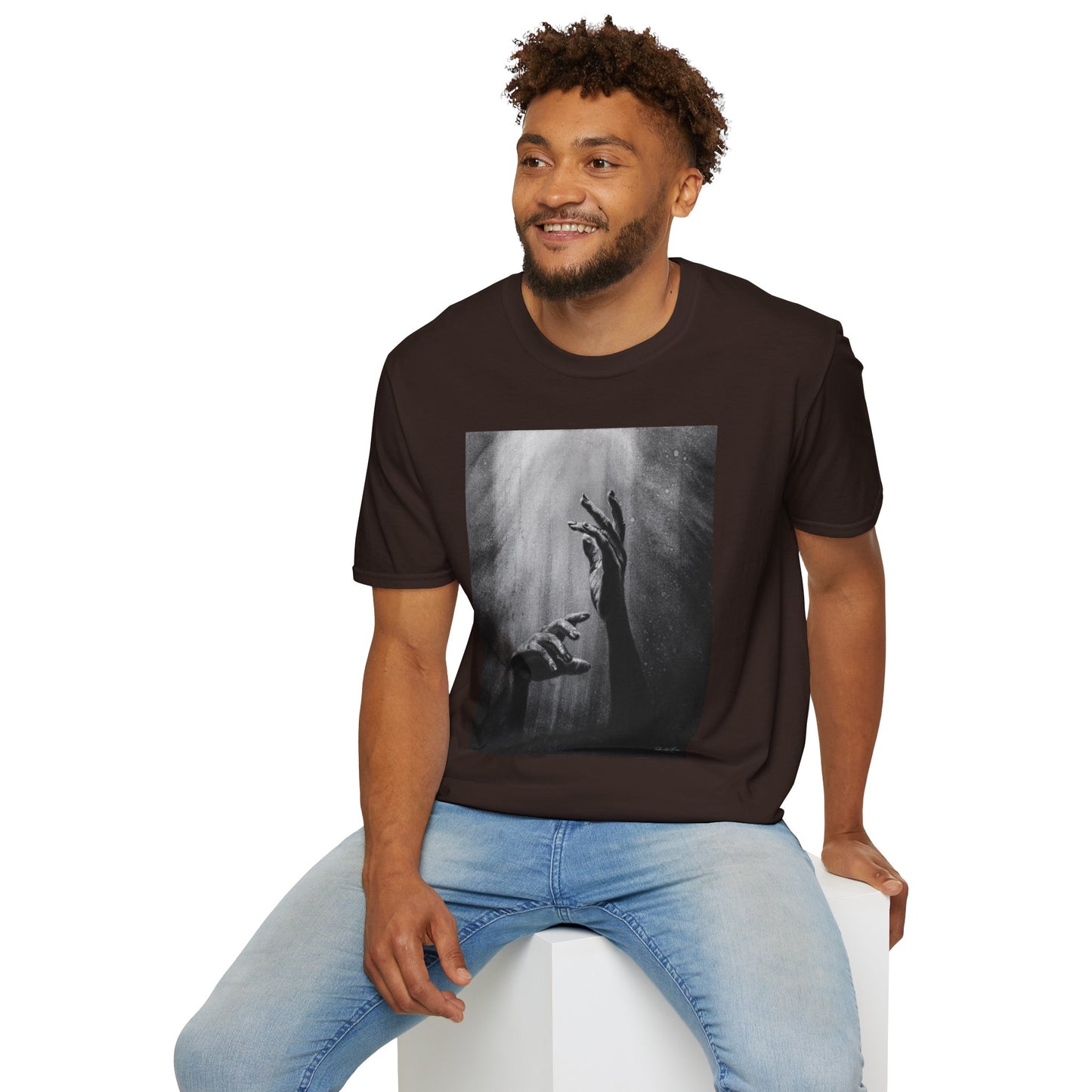 Divine Dance. Emotive Art T-Shirt, Unisex Graphic Tee
