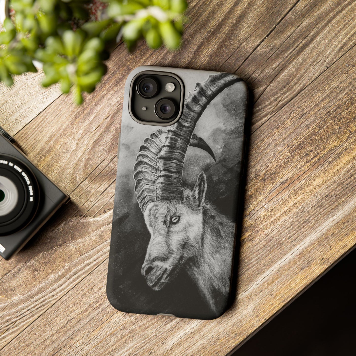 Apex, Alpine Mountain Goat, Tough Phone Case