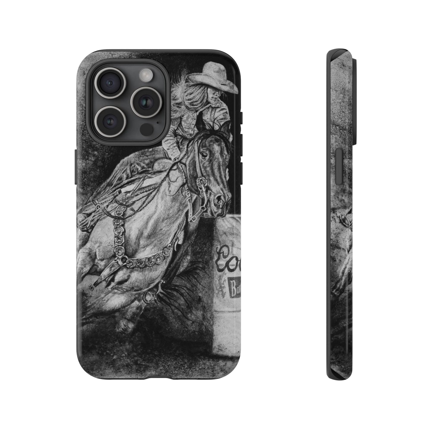 Sophie's Run. Rodeo Barrel Racer Phone Case