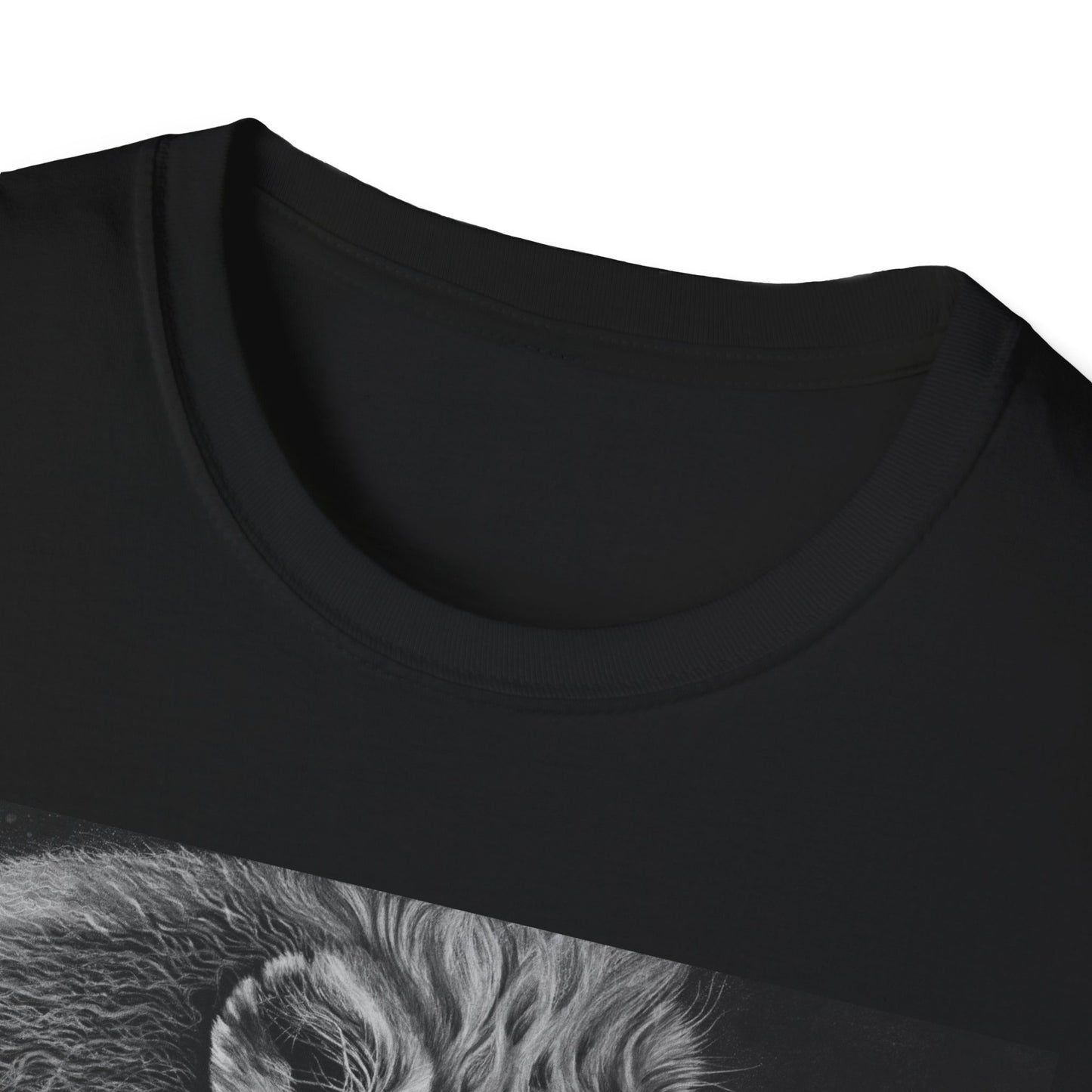 King of Cool, Lion Graphic Tee - Unisex Softstyle T-Shirt