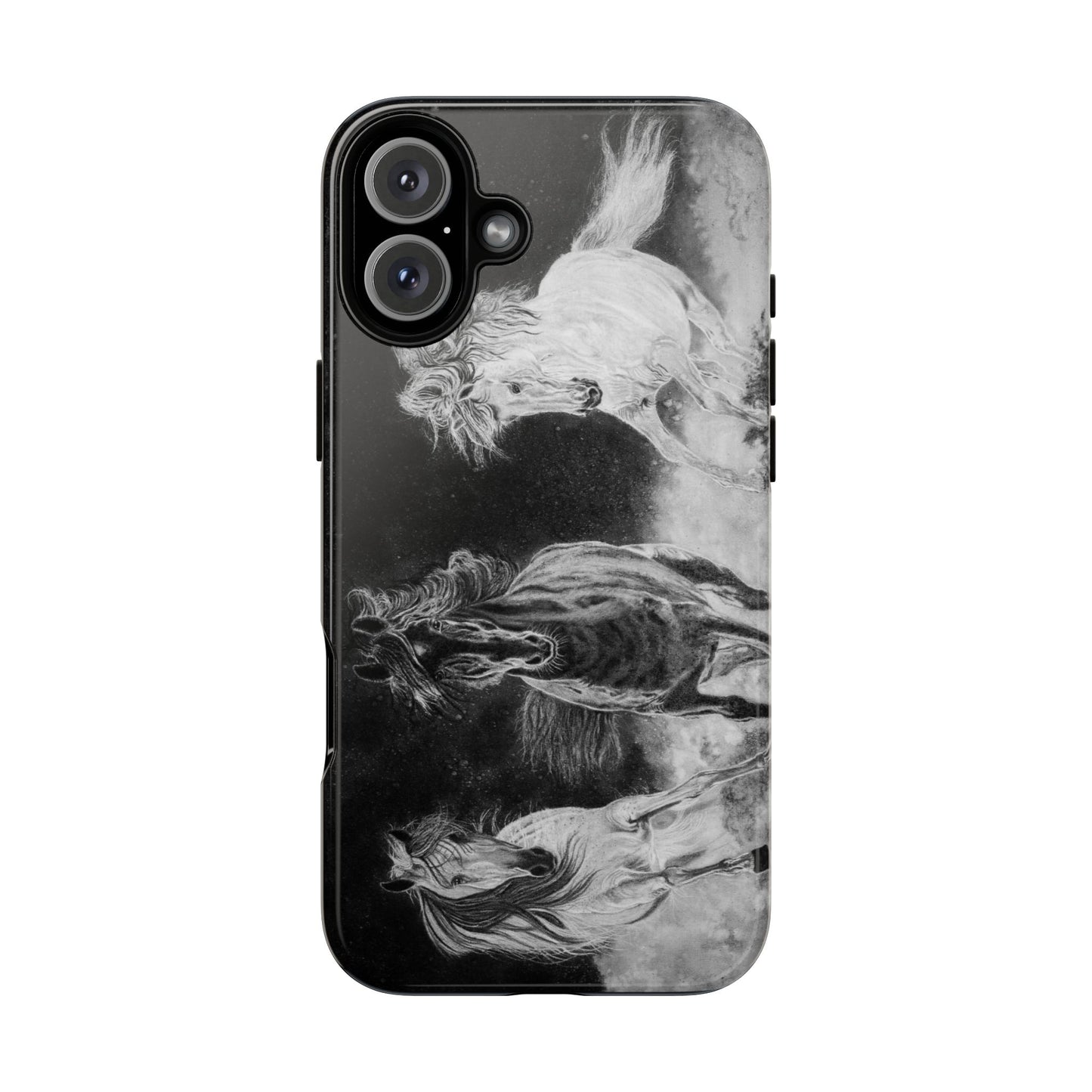 Midnight Run. Horse Phone Case