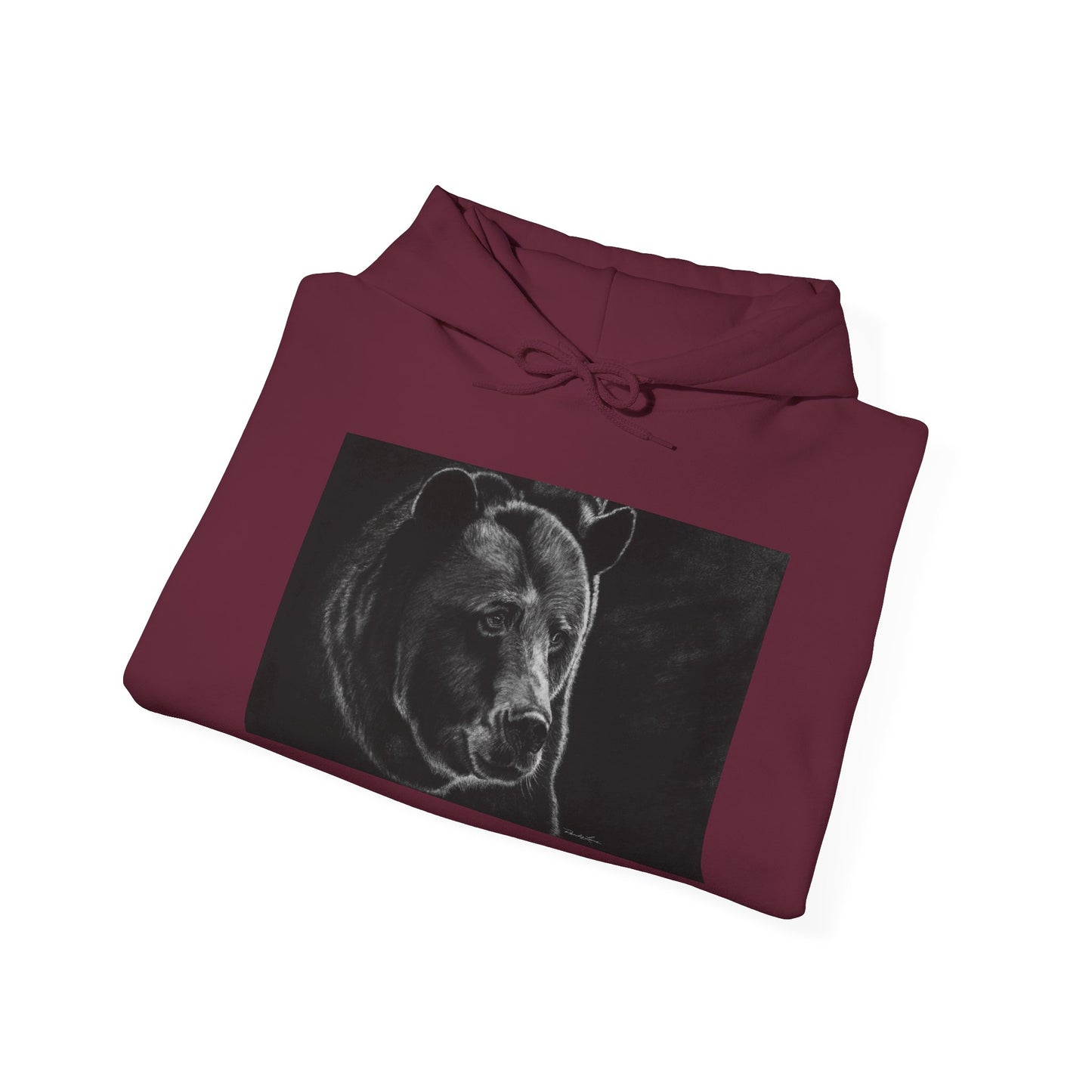 Dominance, Bear Design Unisex Hoodie