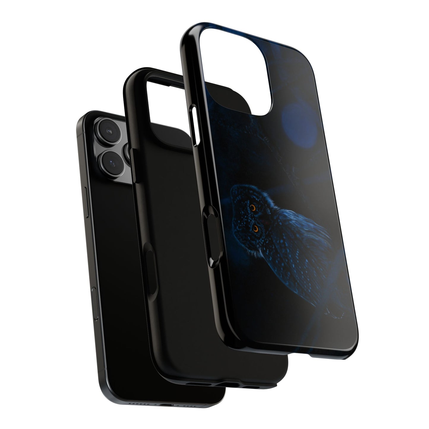 Bright Eyes, Owl Print Phone Case, Tough Cases