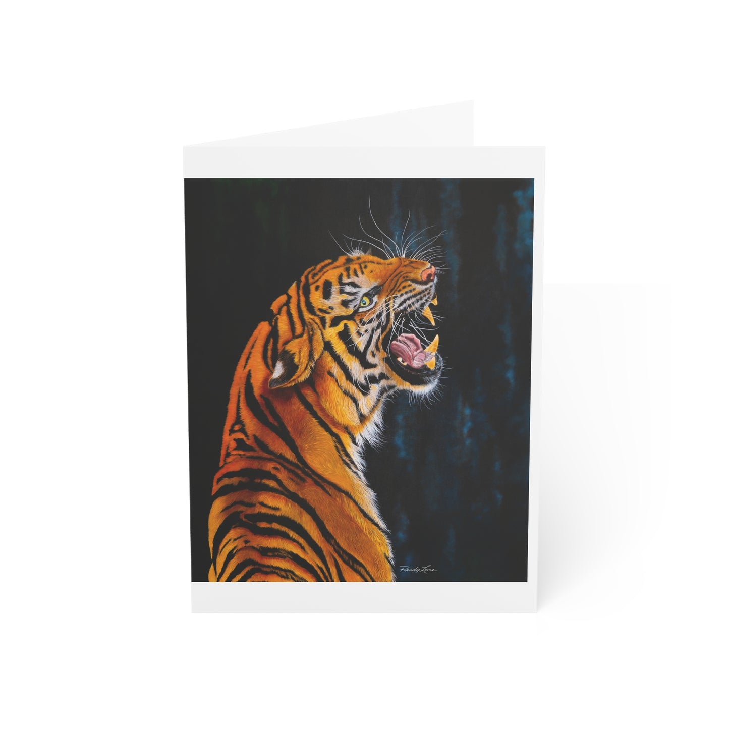 Beautifully Bold, Roaring Tiger Greeting Cards