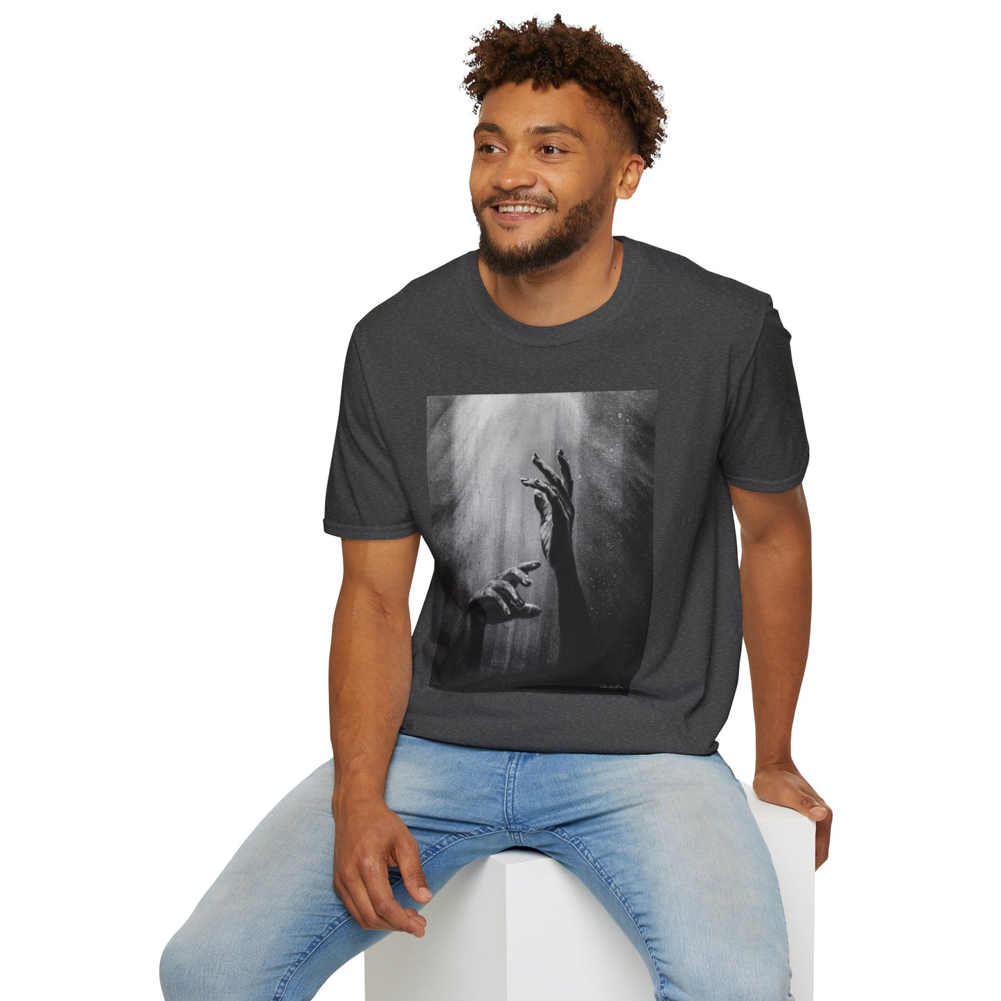 Divine Dance. Emotive Art T-Shirt, Unisex Graphic Tee