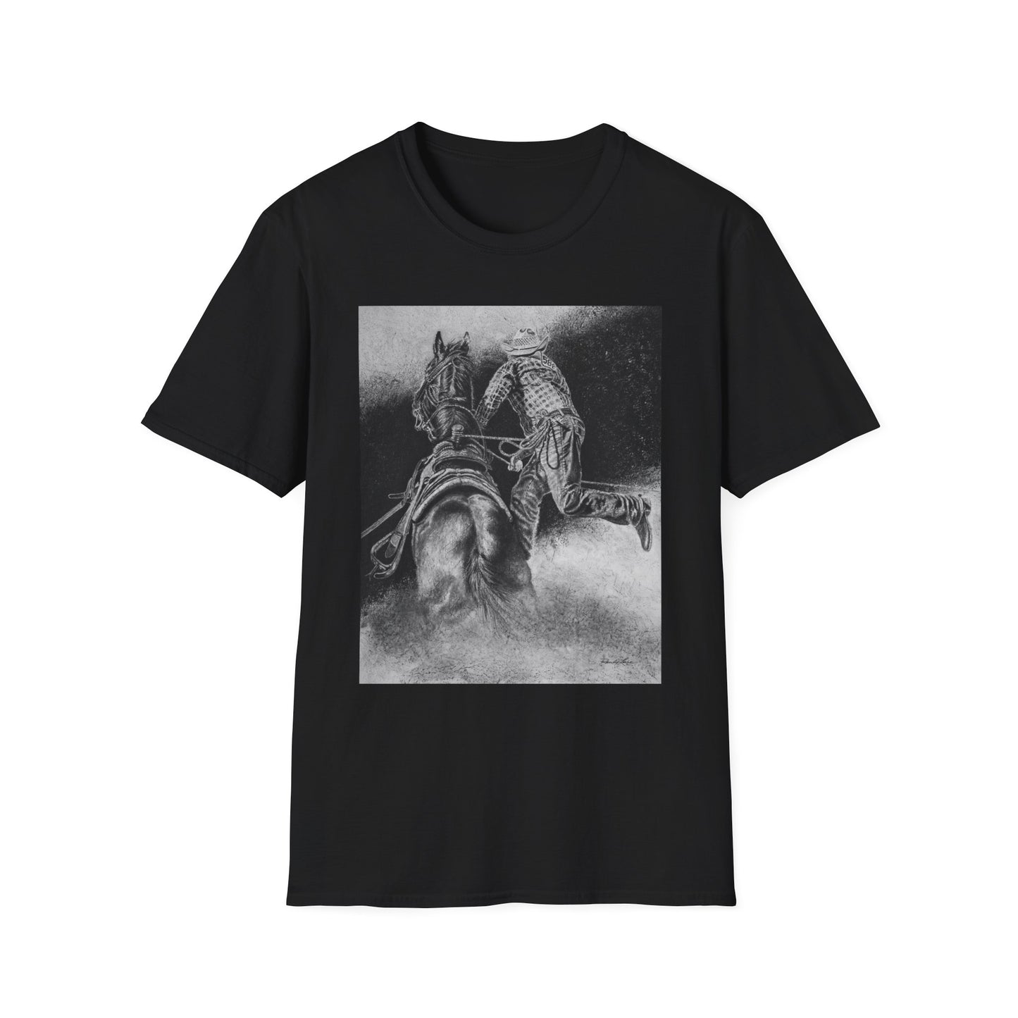The Dismount. Steer Roper Unisex Softstyle T-Shirt