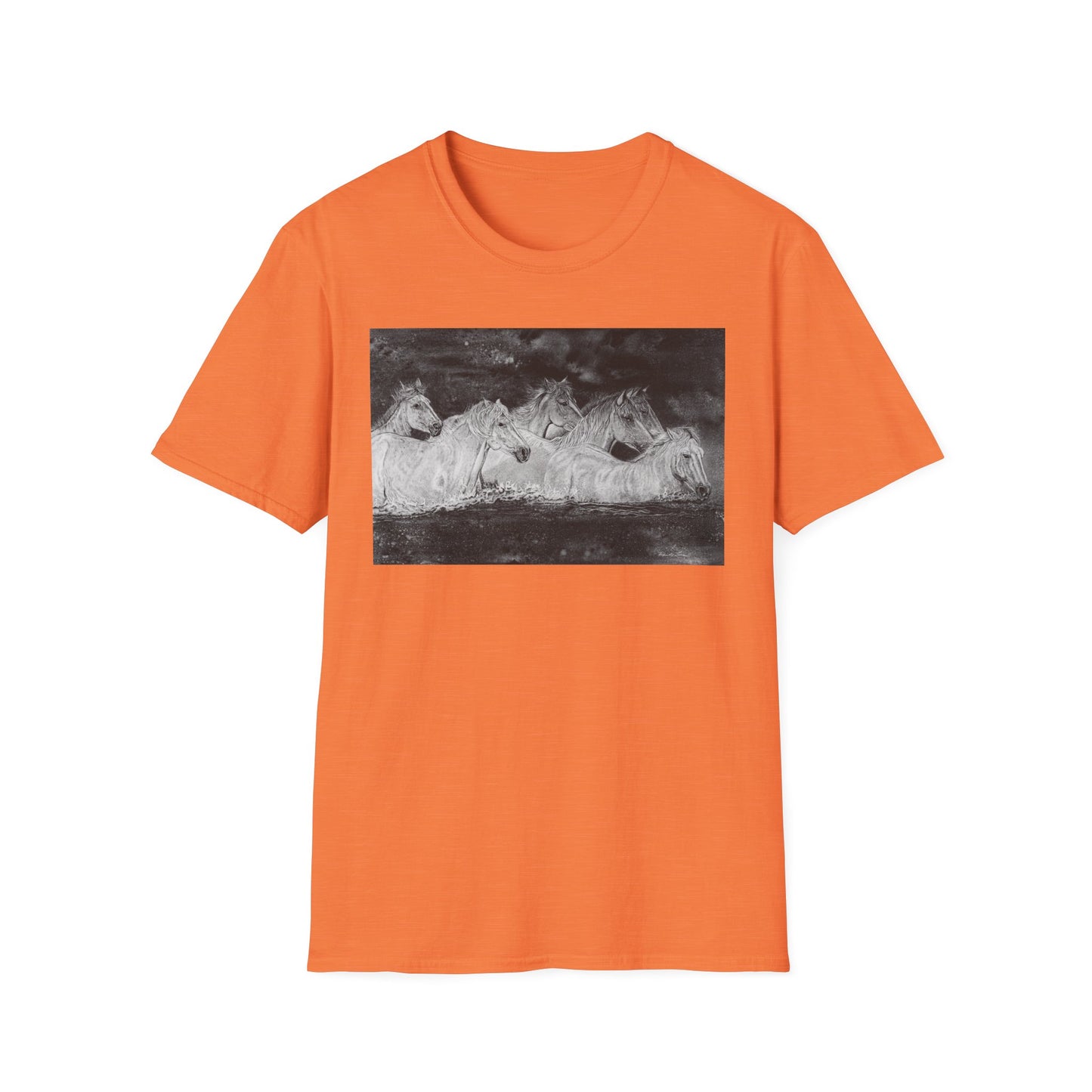 Night Swim, Horse Unisex Tee,