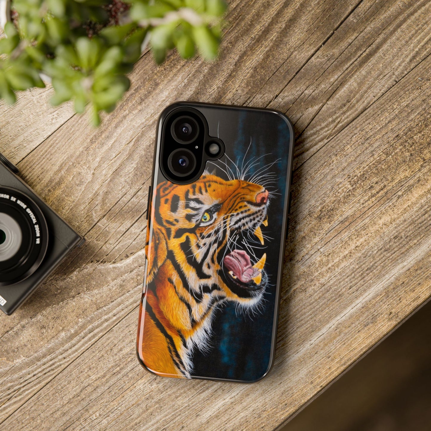 Beautifully Bold, Roaring Tiger Phone Case